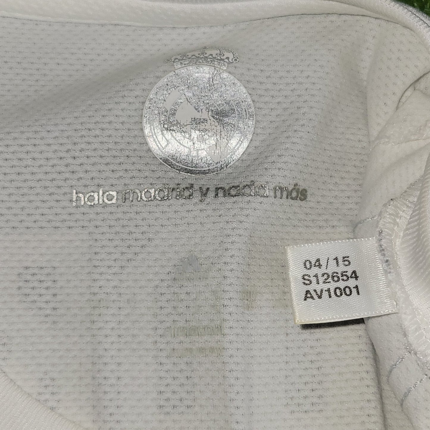 Modric Real Madrid 2015 2016 UEFA FINAL ADIZERO PLAYER ISSUE Soccer Jersey Shirt L SKU S12654 Adidas