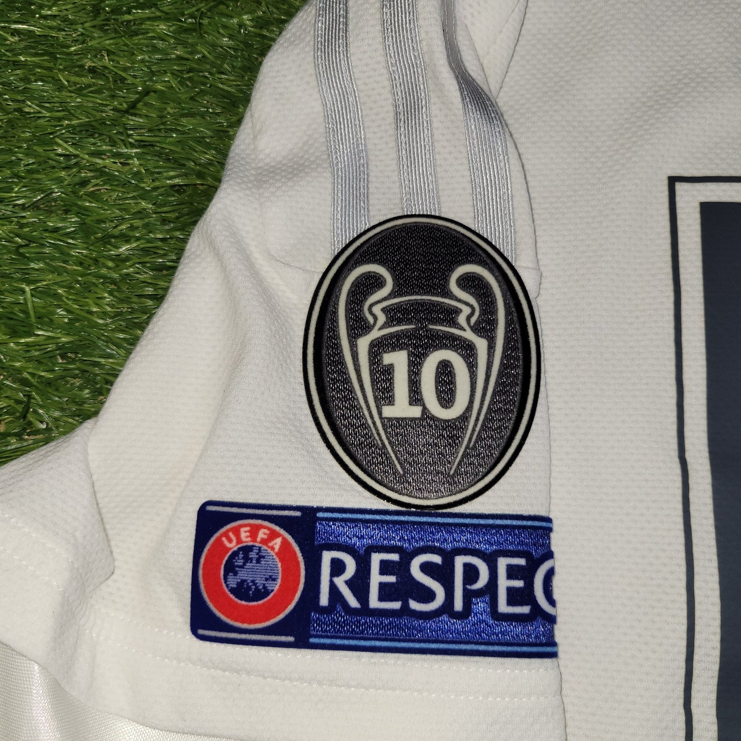 Modric Real Madrid 2015 2016 UEFA FINAL ADIZERO PLAYER ISSUE Soccer Jersey Shirt L SKU S12654 Adidas
