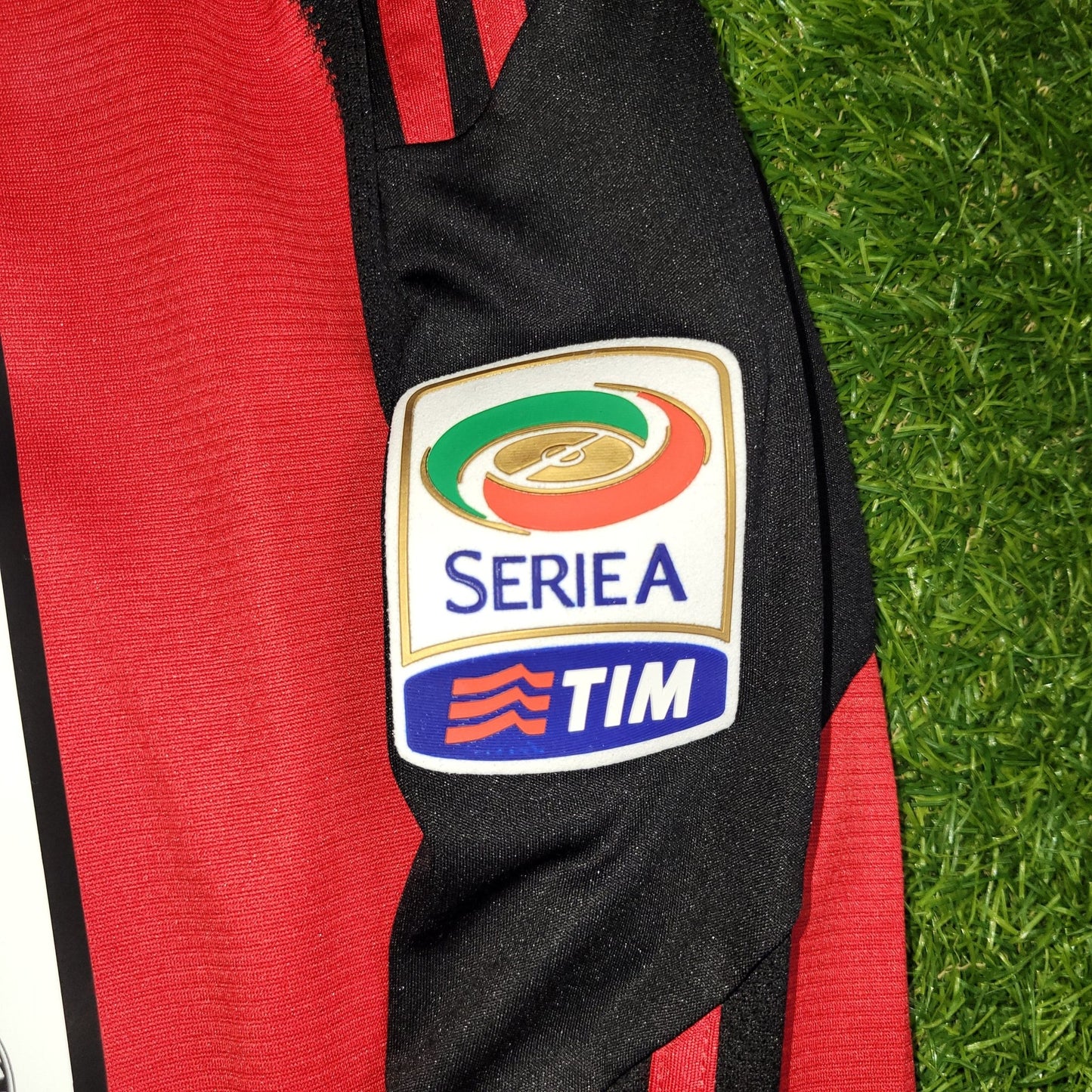 Ronaldinho AC Milan 2010 2011 Home Long Sleeve Soccer Jersey Shirt XL SKU P96287 Adidas