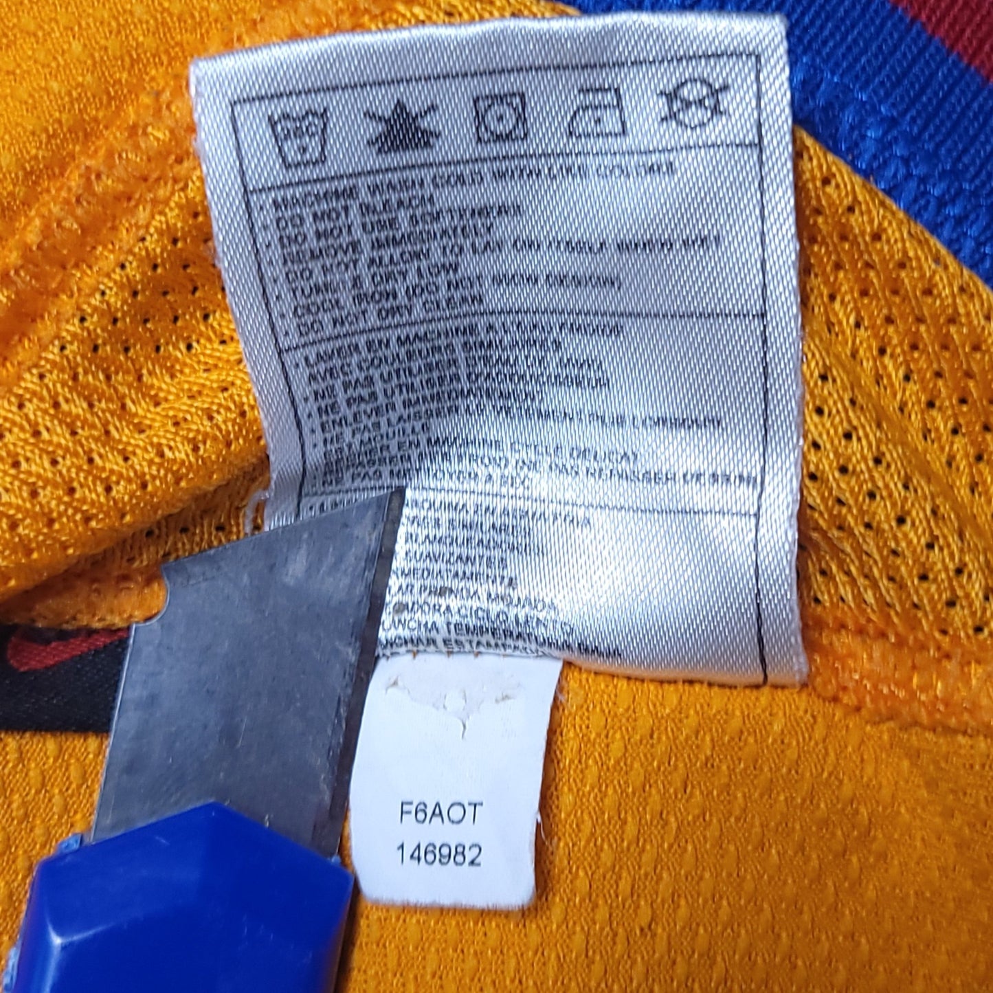 Ronaldinho Barcelona 2006 2007 Away Soccer Jersey Shirt XL SKU# 146982 NIKE