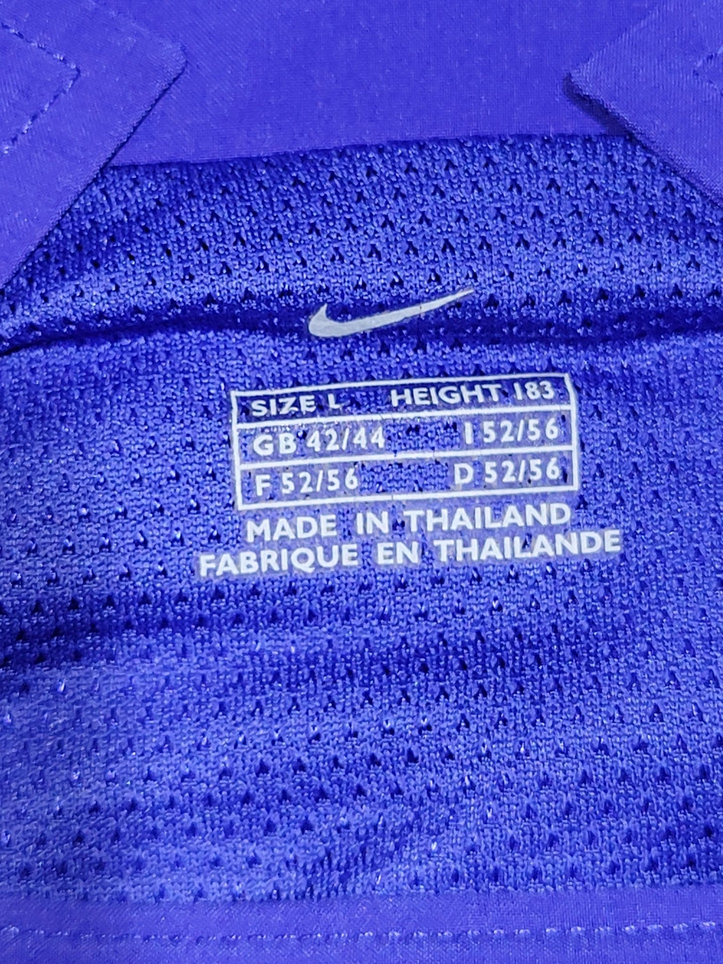 Ronaldinho Brazil 2002 WORLD CUP PLAYER ISSUE Away Soccer Jersey Shirt L SKU# S20901TIC 182263 foreversoccerjerseys