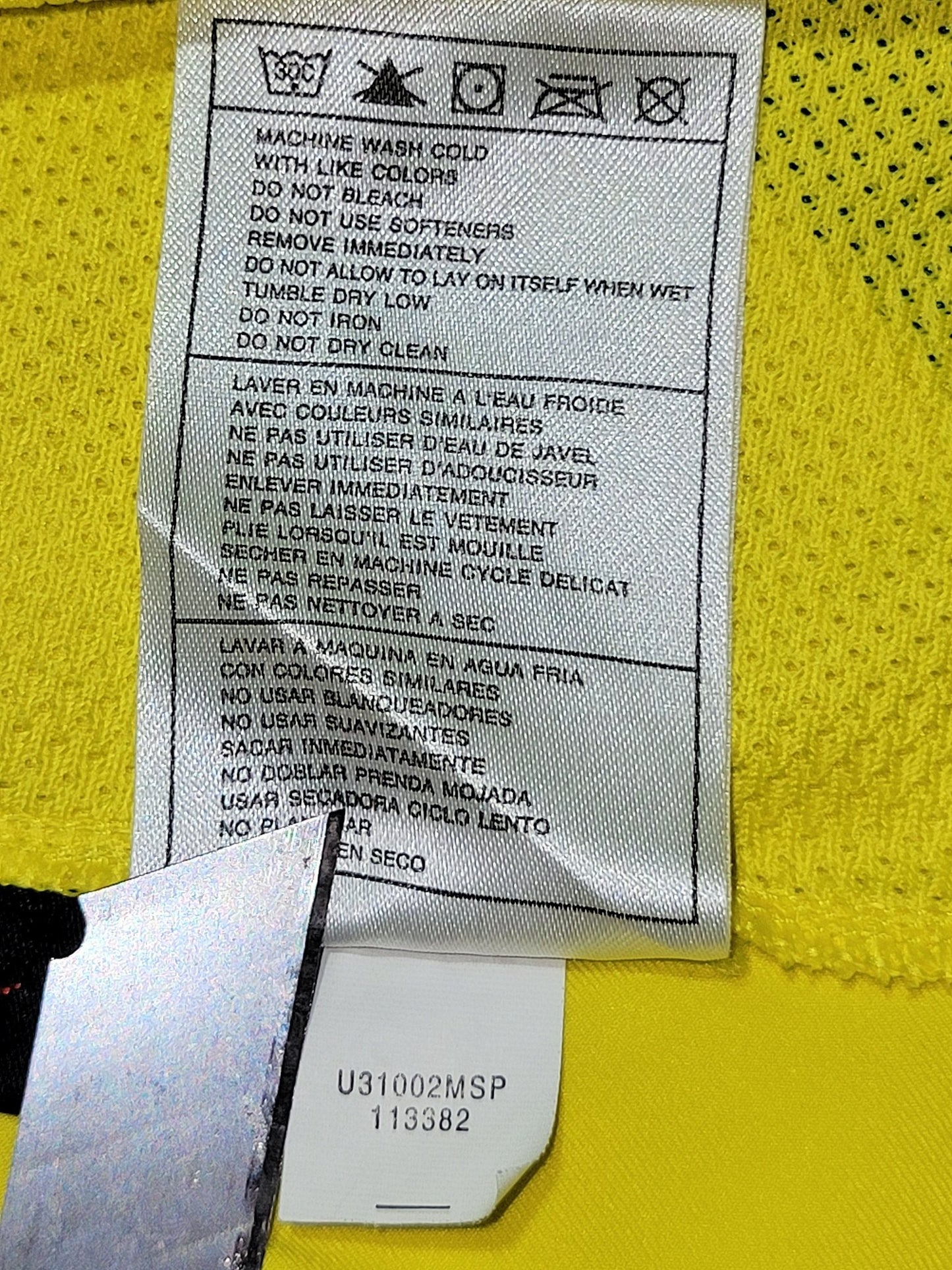 Ronaldinho Brazil 2002 WORLD CUP Soccer Home Jersey Shirt M SKU# 113382 Nike