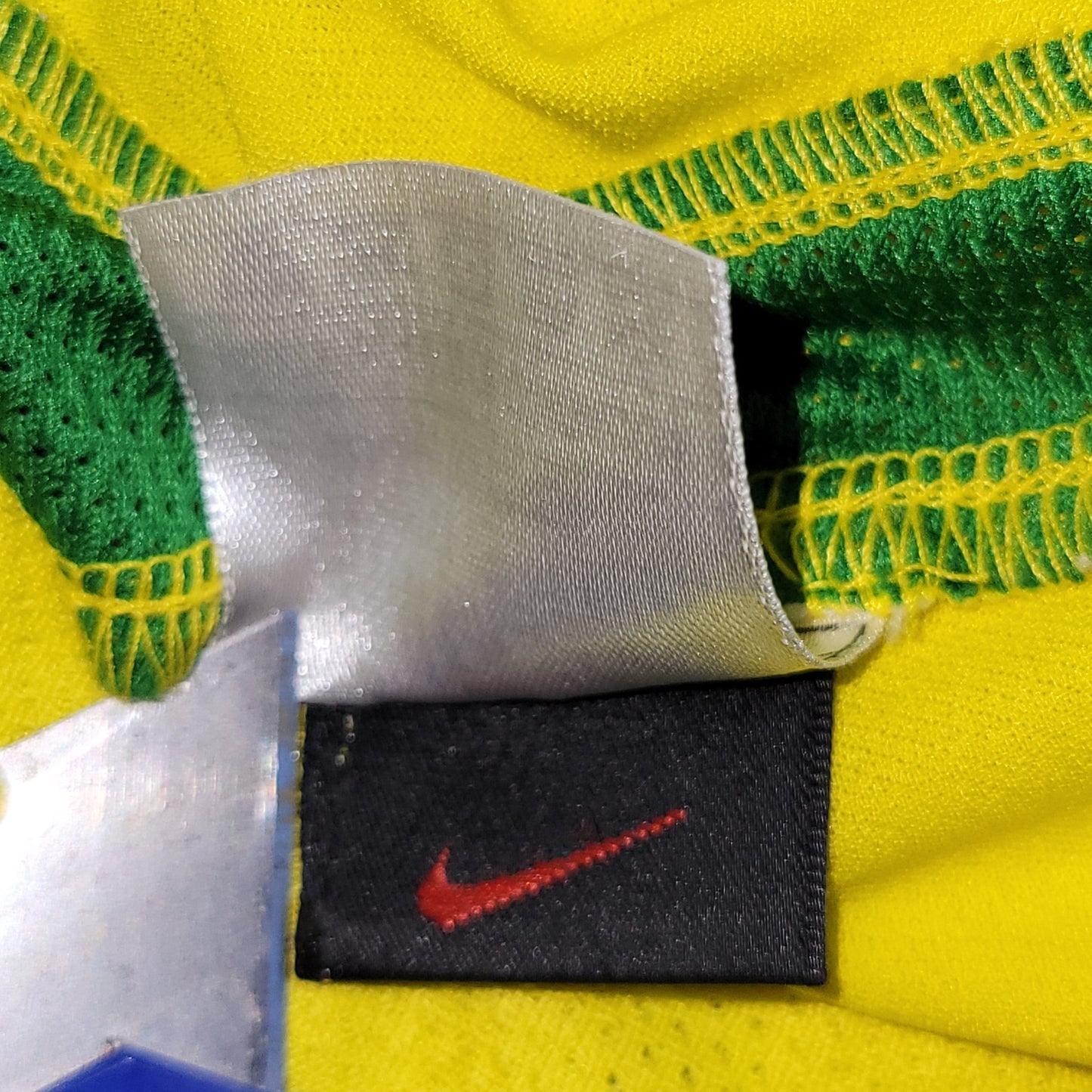 Ronaldo Brazil 2002 WORLD CUP Soccer Home Jersey Shirt L Nike