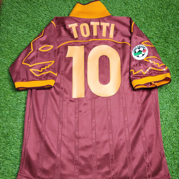 Vintage AS Roma 2000 Totti 10 jersey , Men's Fashion, Tops & Sets Vintage AS Roma 2000 Totti 10 jersey , Men's Fashion, Tops & Sets