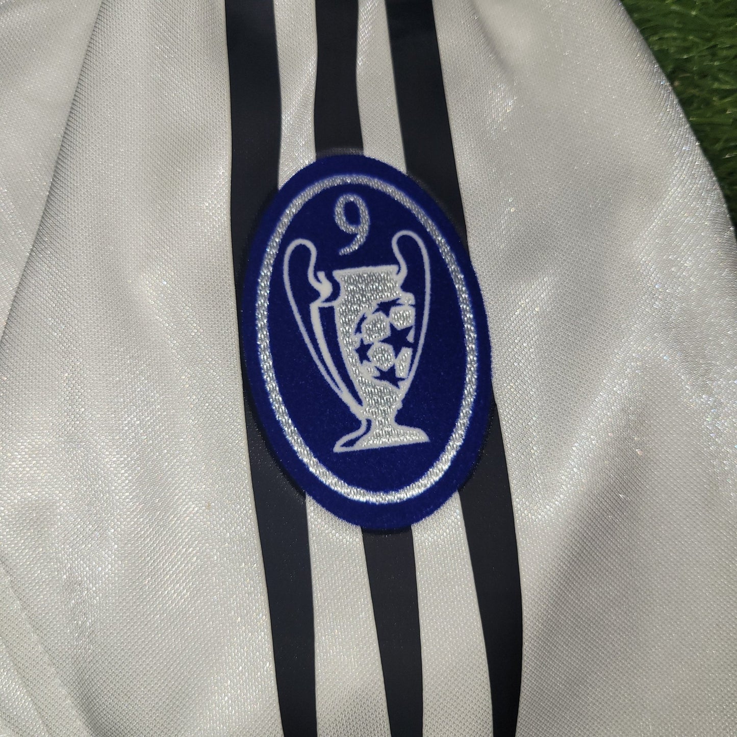 Zidane Real Madrid PLAYER ISSUE UEFA 2004 2005 Soccer Jersey Shirt M SKU 367843 Adidas