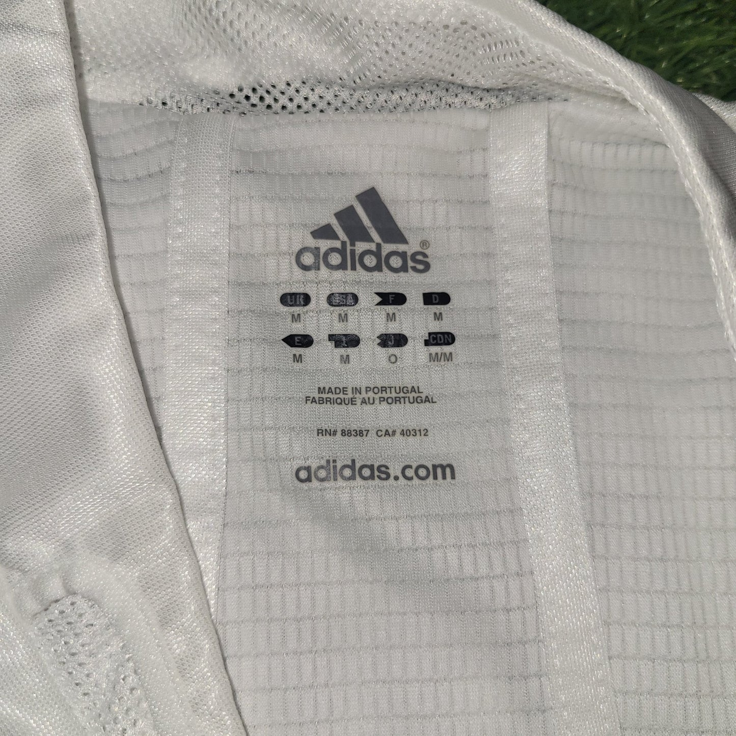 Zidane Real Madrid PLAYER ISSUE UEFA 2004 2005 Soccer Jersey Shirt M SKU 367843 Adidas