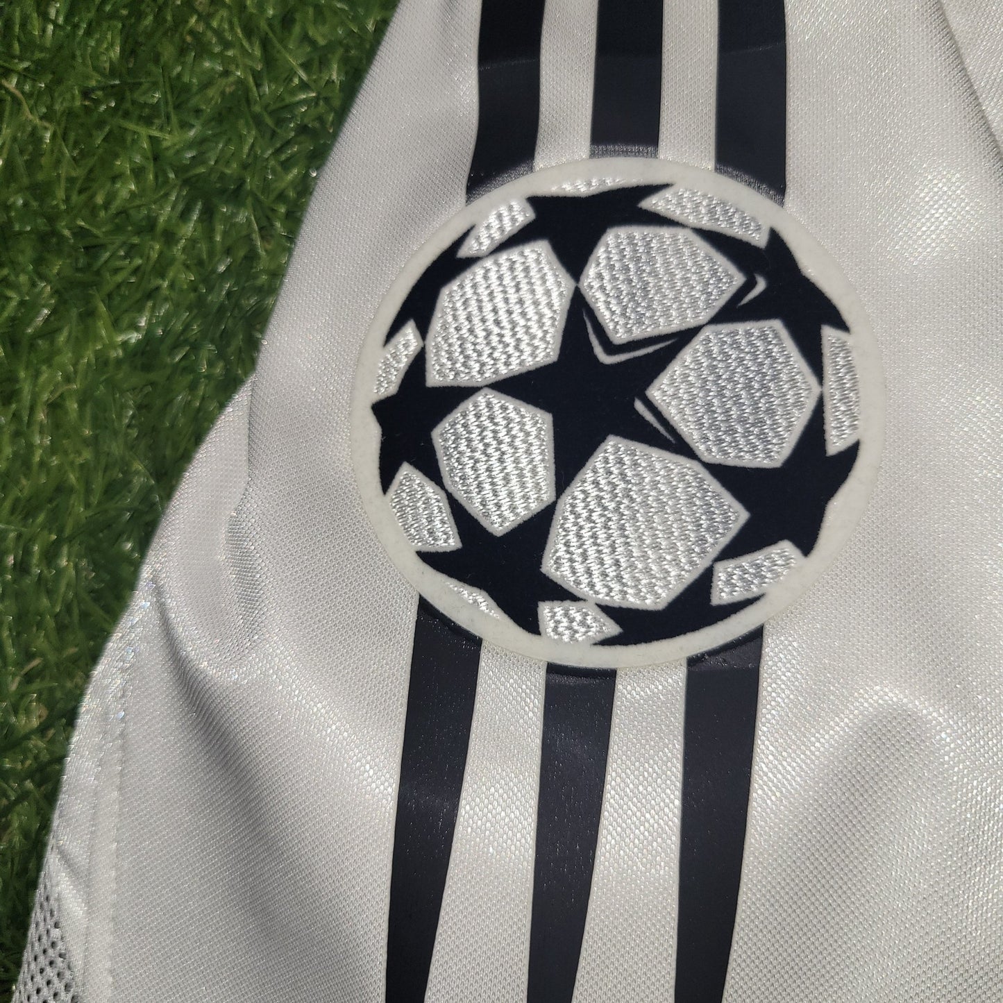 Zidane Real Madrid PLAYER ISSUE UEFA 2004 2005 Soccer Jersey Shirt M SKU 367843 Adidas