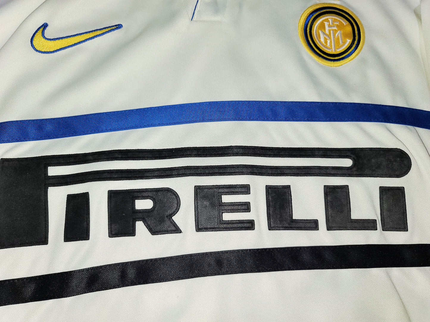 Ronaldo Inter Milan 1998 1999 UEFA Jersey Shirt Maglia XL