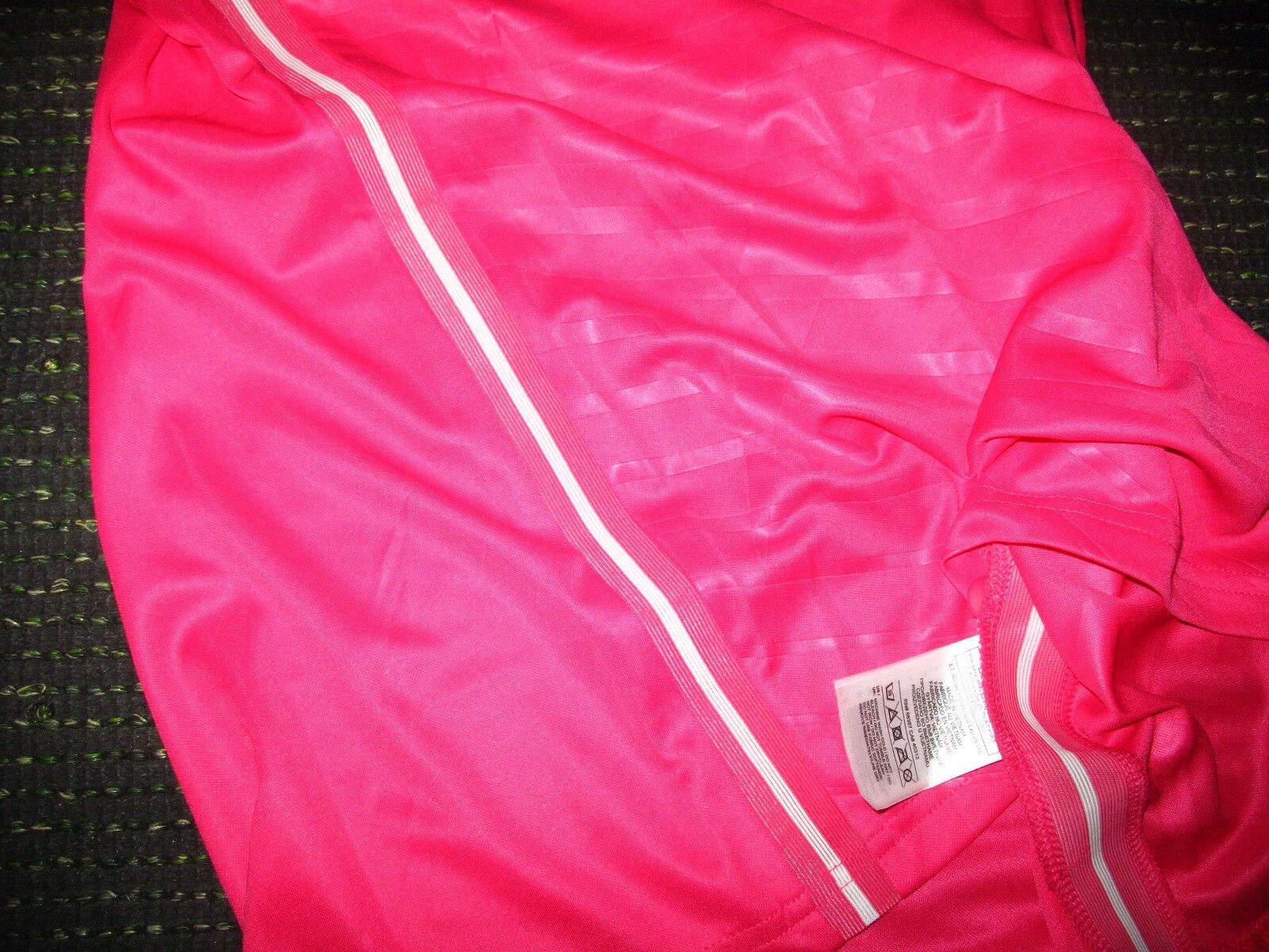 Bale Real Madrid 2014 2015 Pink MATCH WORN Jersey Shirt - foreversoccerjerseys