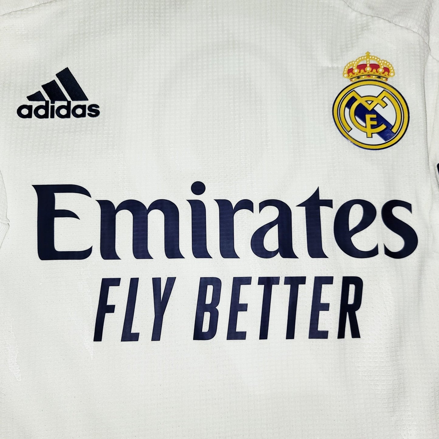 Benzema Real Madrid 2020 2021 CLIMACHILL PLAYER ISSUE UEFA Home Jersey Camiseta Shirt L SKU# FM4736 foreversoccerjerseys