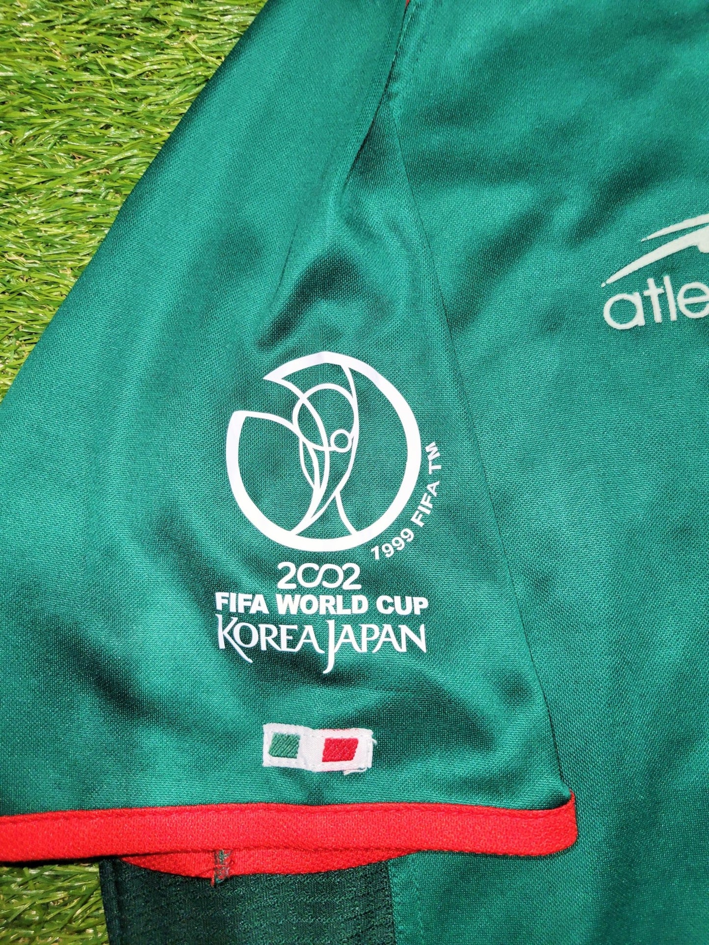 Blanco Mexico 2002 WORLD CUP Atletica Home Jersey XL Atletica
