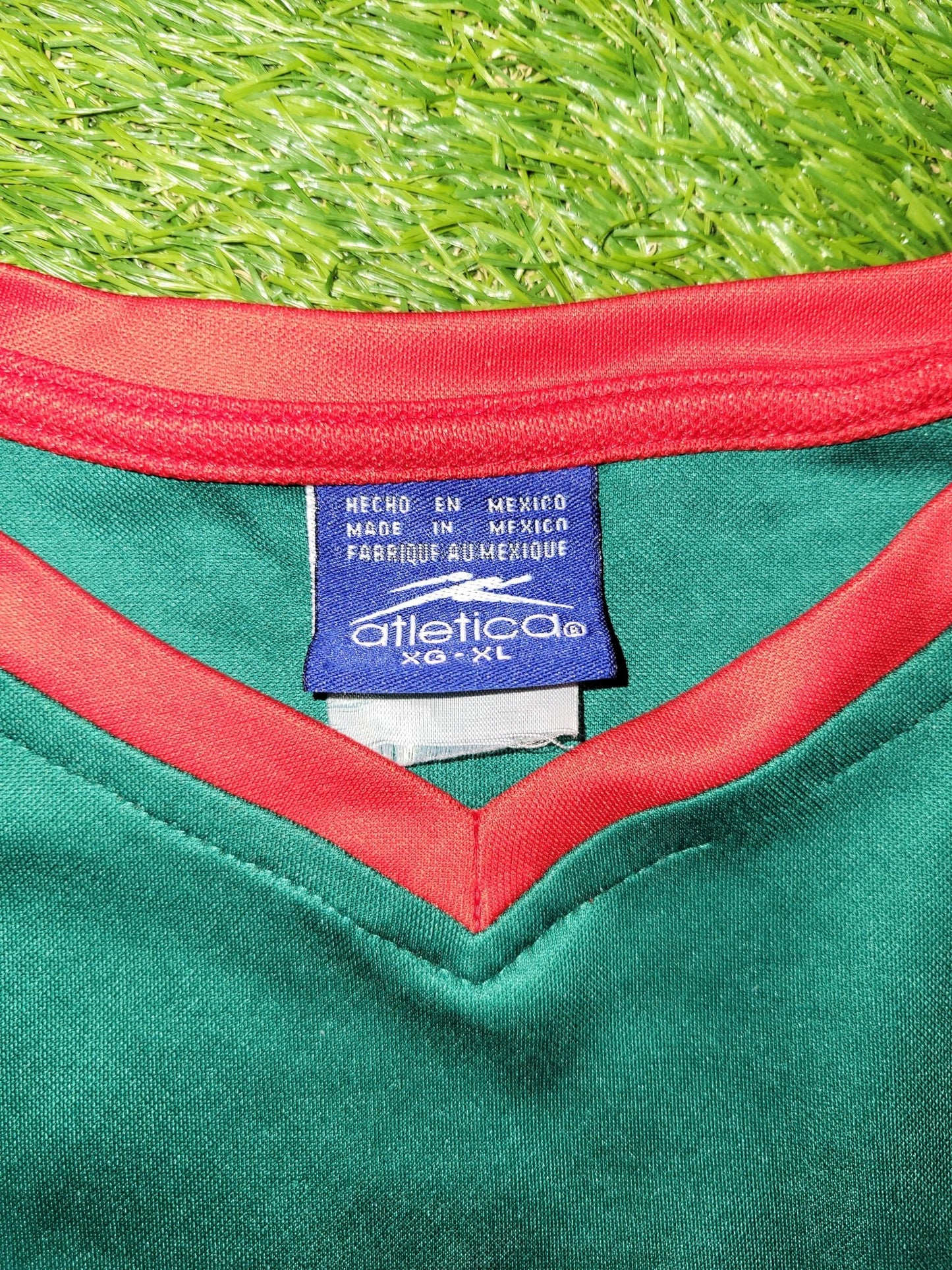 Blanco Mexico 2002 WORLD CUP Atletica Home Jersey XL Atletica