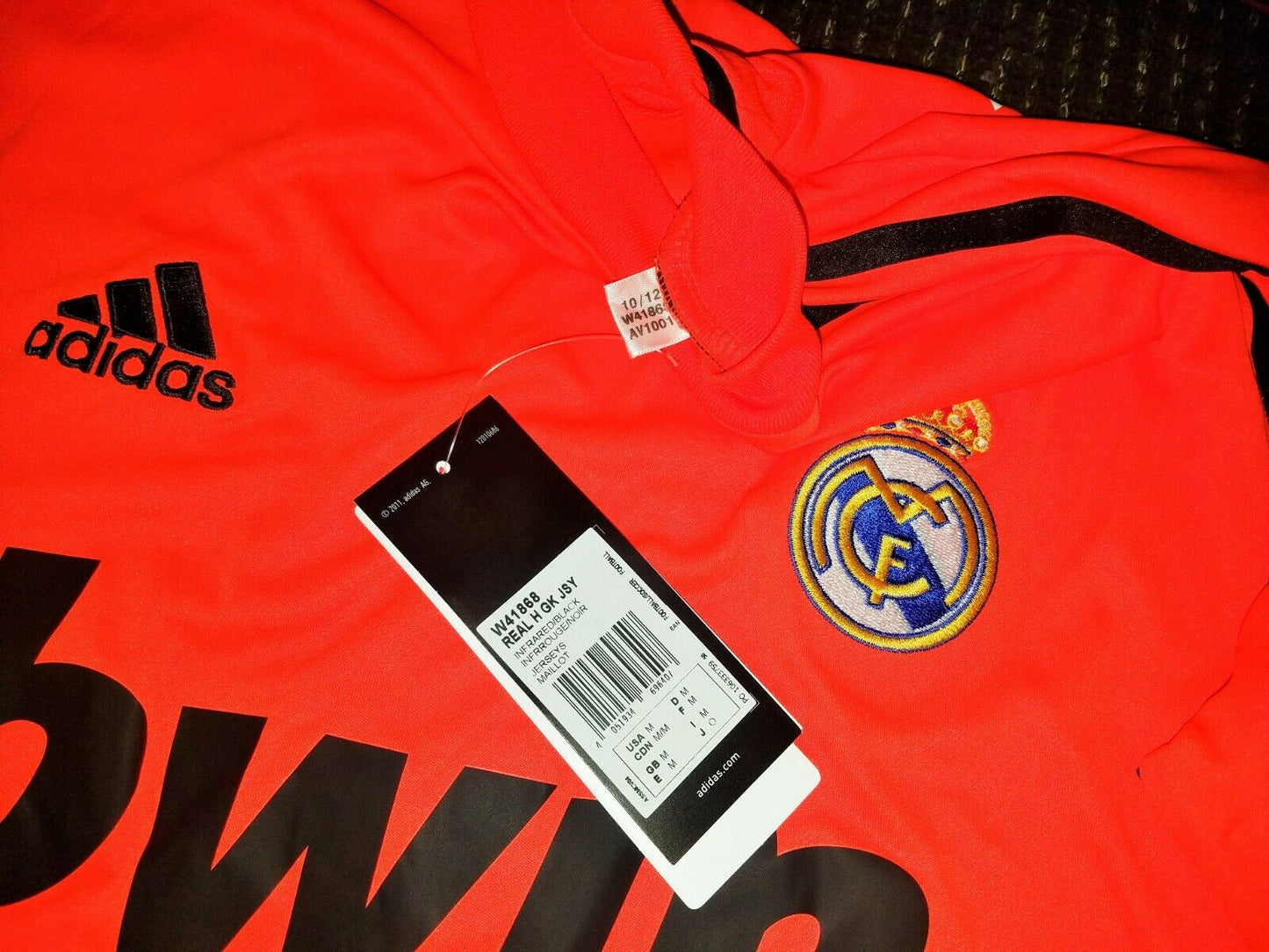 Casillas Real Madrid 2012 2013 Jersey Porto Shirt Camiseta M BNWT - foreversoccerjerseys