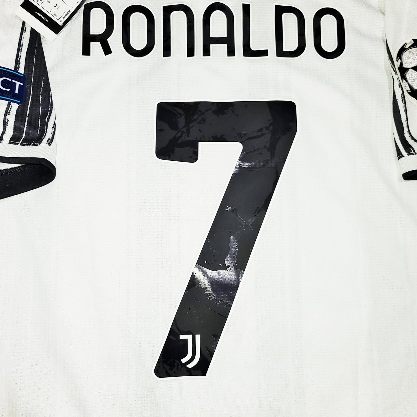 Cristiano Ronaldo Juventus 2020 2021 PLAYER ISSUE UEFA Jersey Camiseta Shirt BNWT L SKU# GJ7601 foreversoccerjerseys