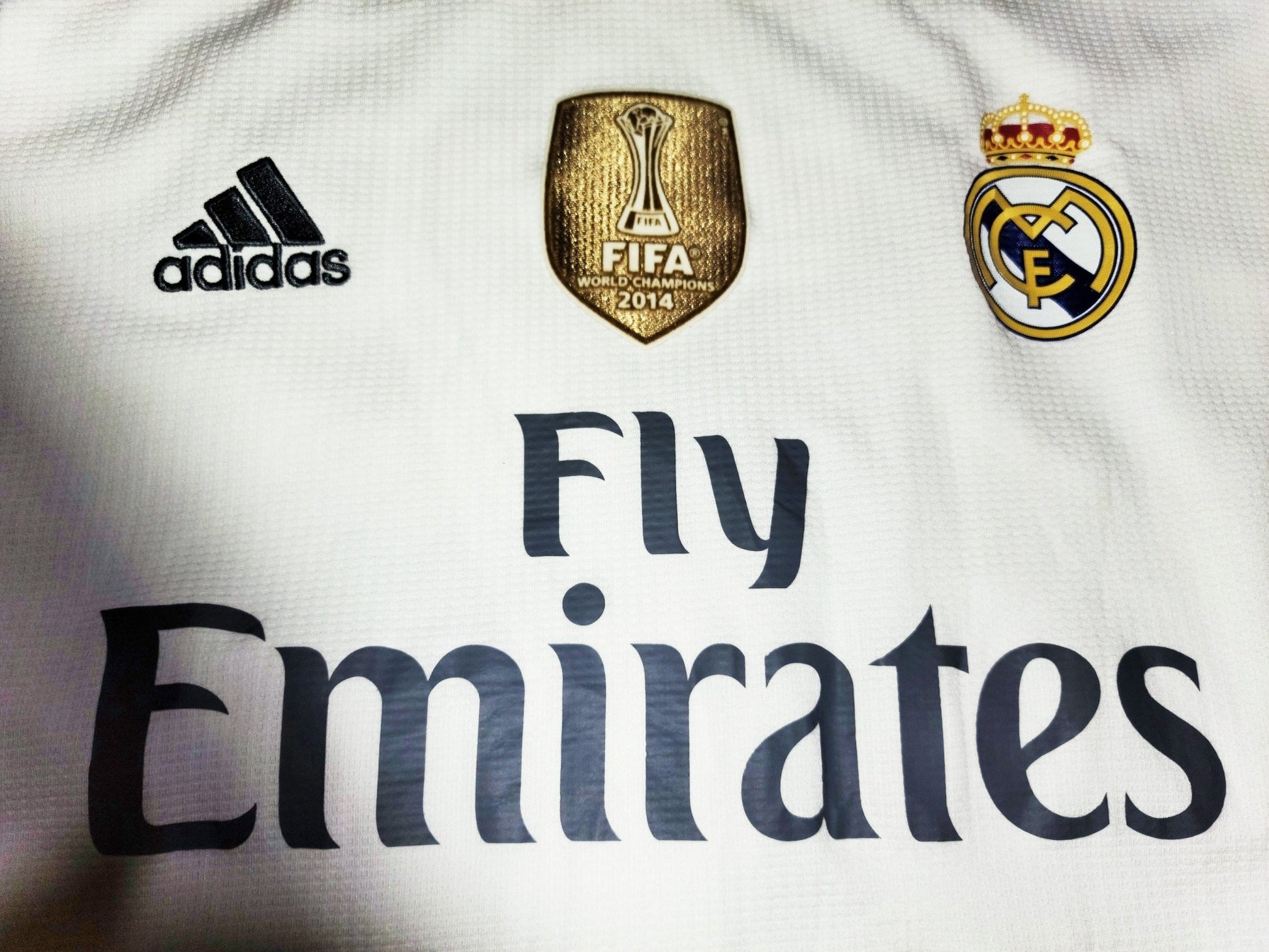 Cristiano Ronaldo Real Madrid 2015 2016 UEFA Home Jersey Camiseta Shirt Maglia XL SKU# AK2496 foreversoccerjerseys