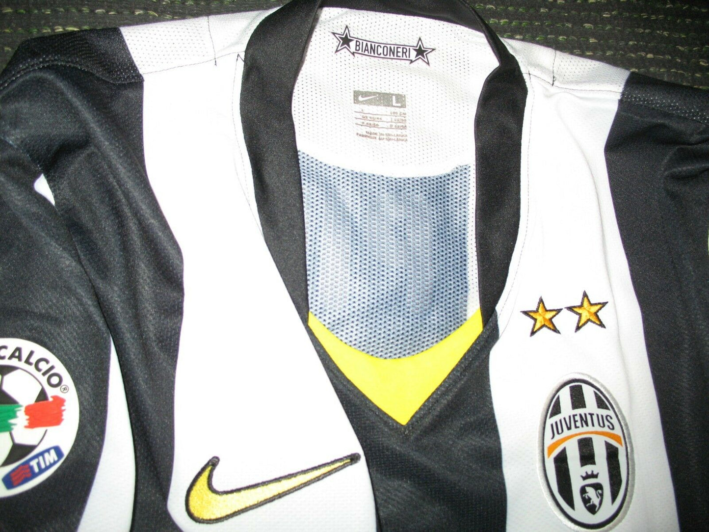 Del Piero Juventus 2008 2009 MATCH WORN Jersey Shirt Maglia - foreversoccerjerseys