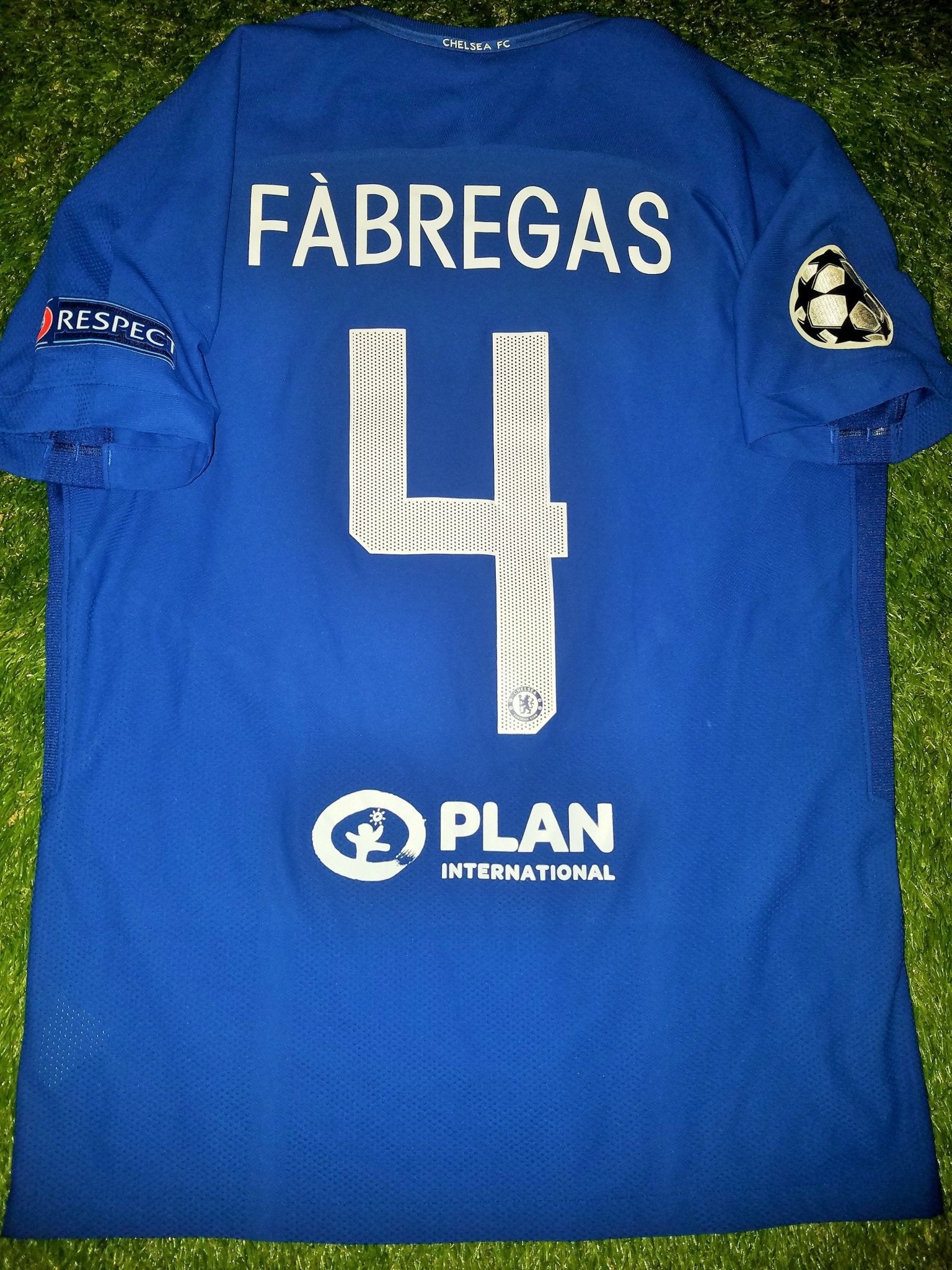 Fabregas Chelsea 2017 - 2018 Home UEFA AEROSWIFT PLAYER ISSUE