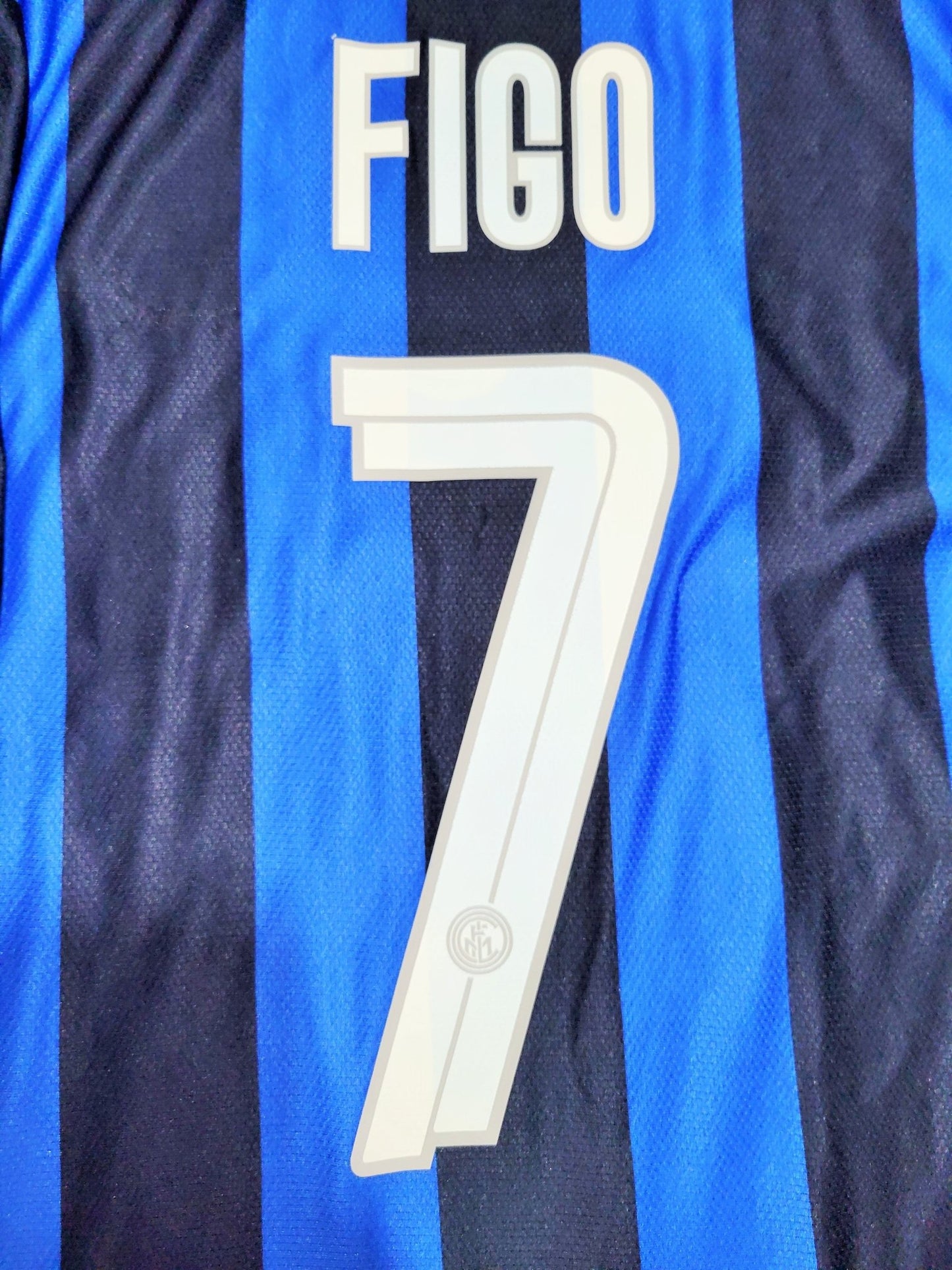 Figo Inter Milan 2007 2008 UEFA Centenary Jersey Shirt Maglia XXL Nike