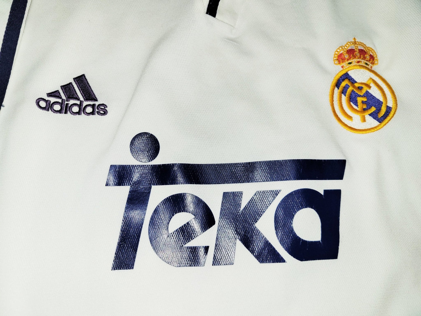 Figo Real Madrid 2000 2001 Soccer Jersey Shirt XL SKU# 685331 Adidas