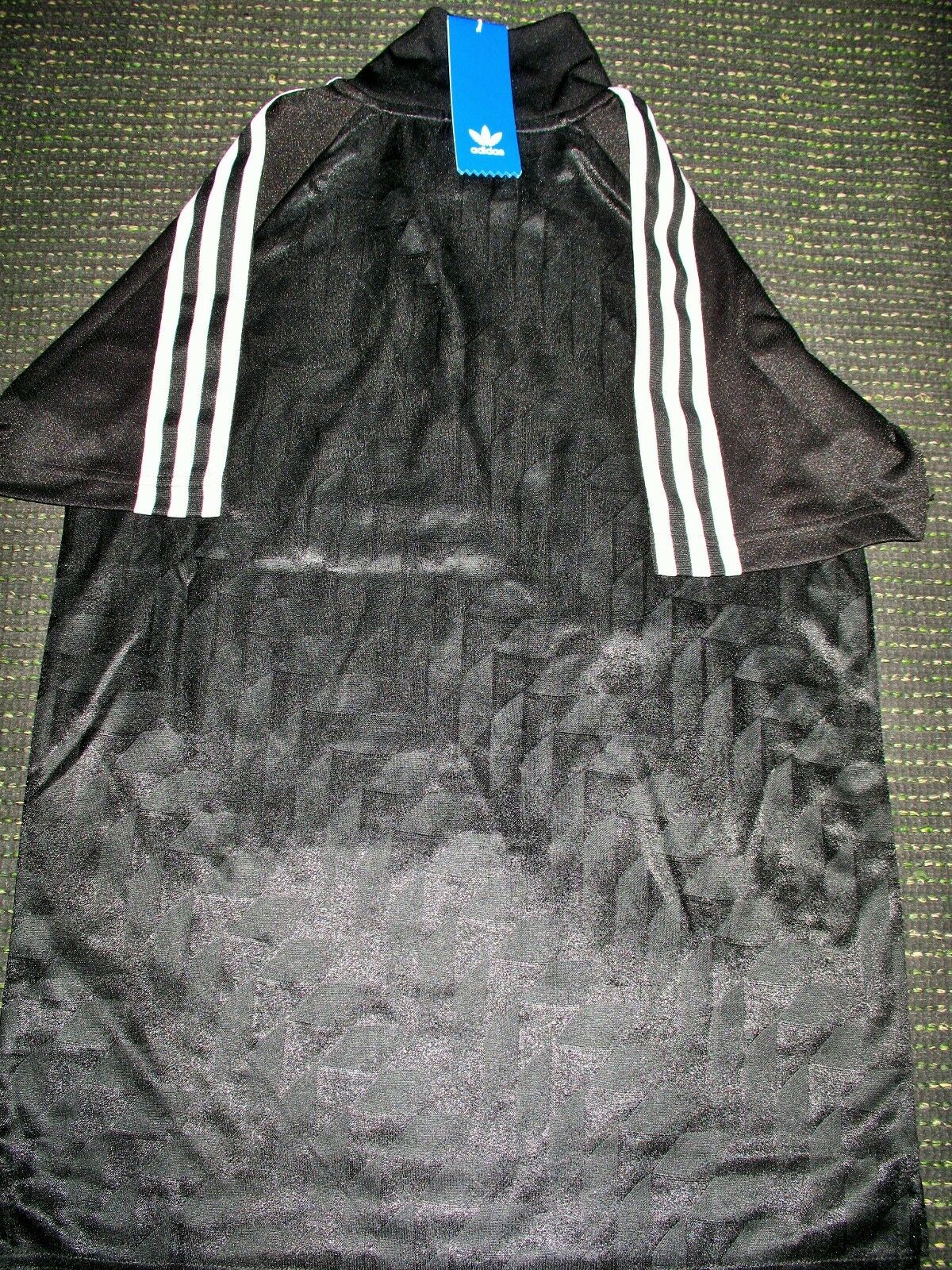 Germany Adidas Originals 1990 World Cup Black Jersey Deutschland Trikot Shirt S BNWT - foreversoccerjerseys