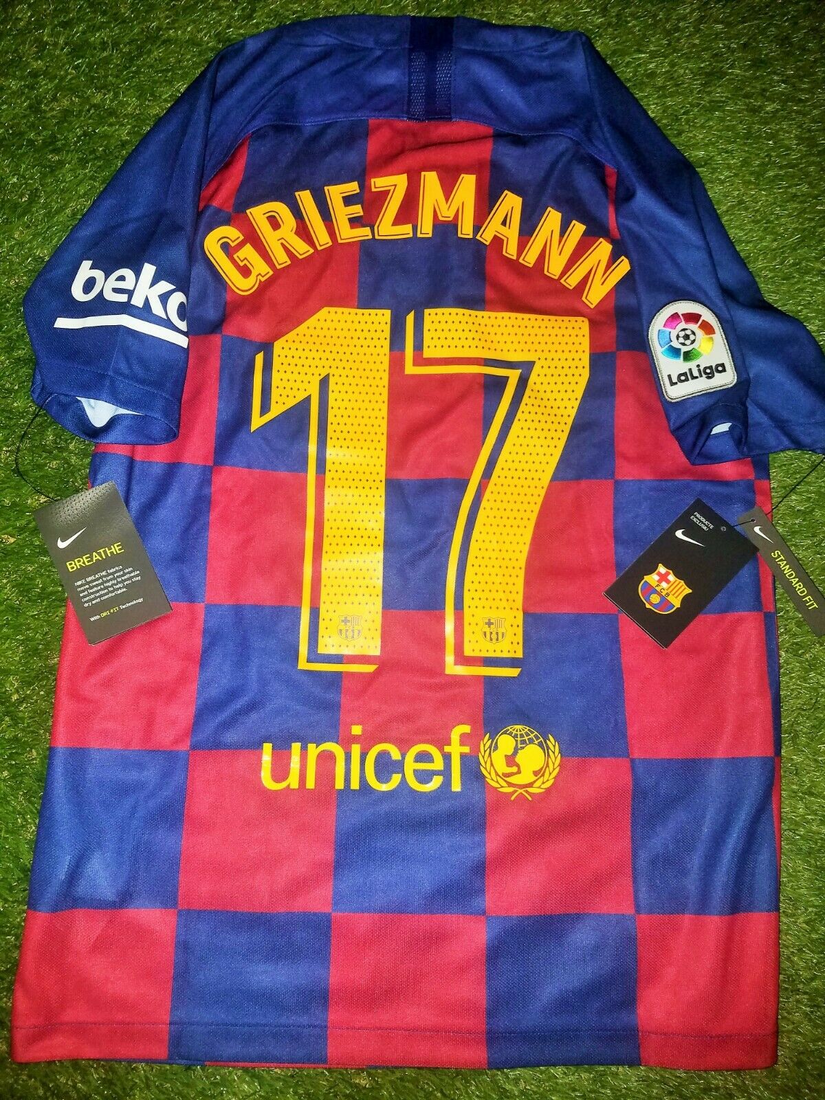 Griezmann Barcelona 2019 2020 Jersey Shirt Maillot BNWT M 