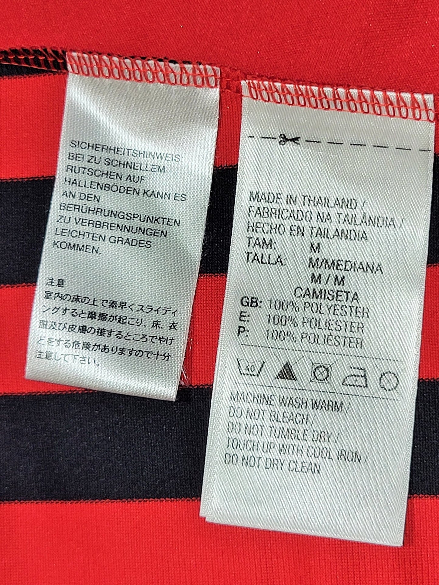 Ibrahimovic AC Milan 2011 2012 Home Soccer Long Sleeve Jersey Shirt M SKU# V13456 Nike