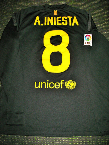 Iniesta Barcelona 2011 2012 Jersey Shirt Camiseta Trikot M - foreversoccerjerseys
