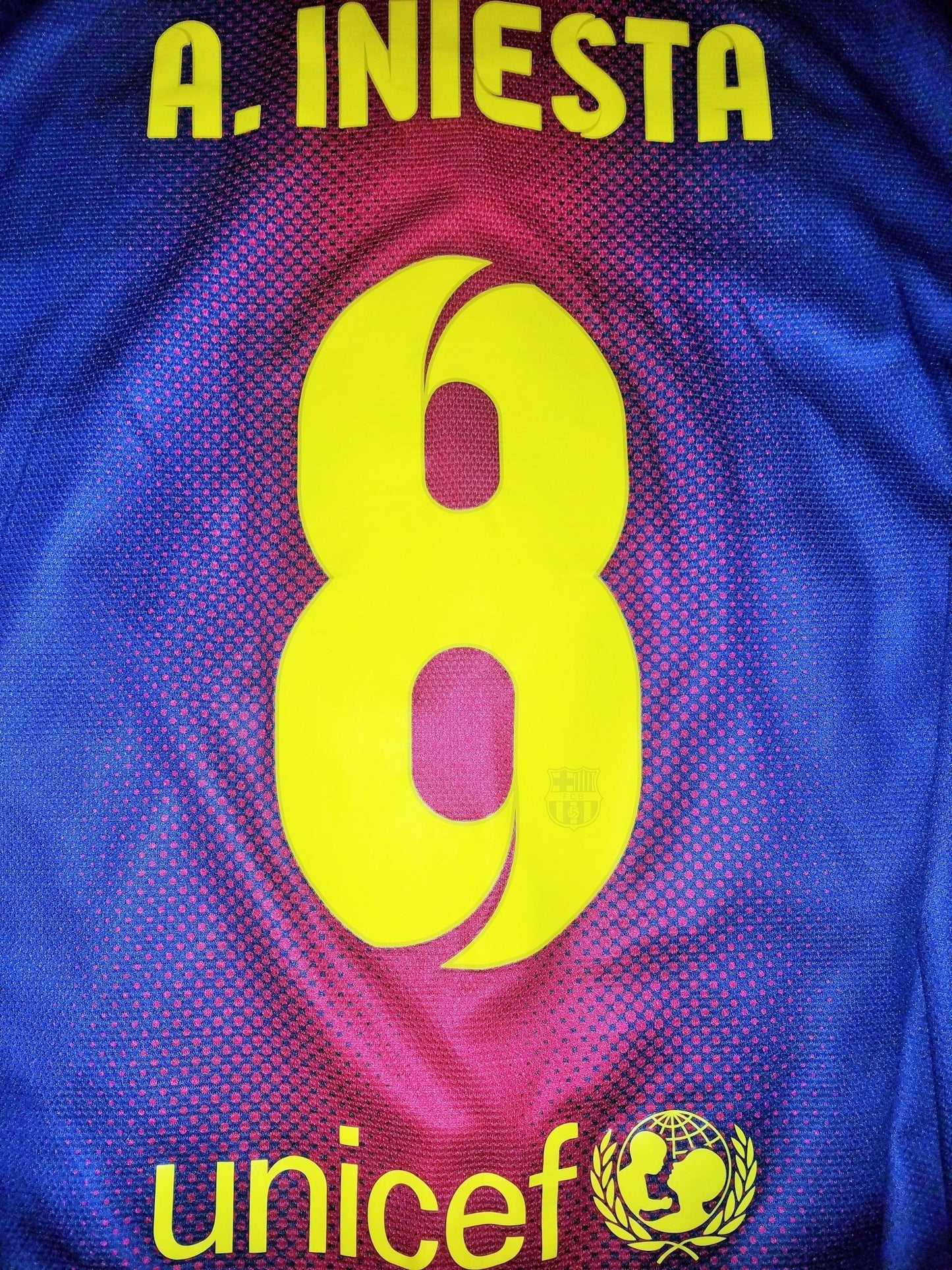 Iniesta Barcelona 2012 2013 Jersey Shirt Camiseta Maglia XL 478324-410 foreversoccerjerseys