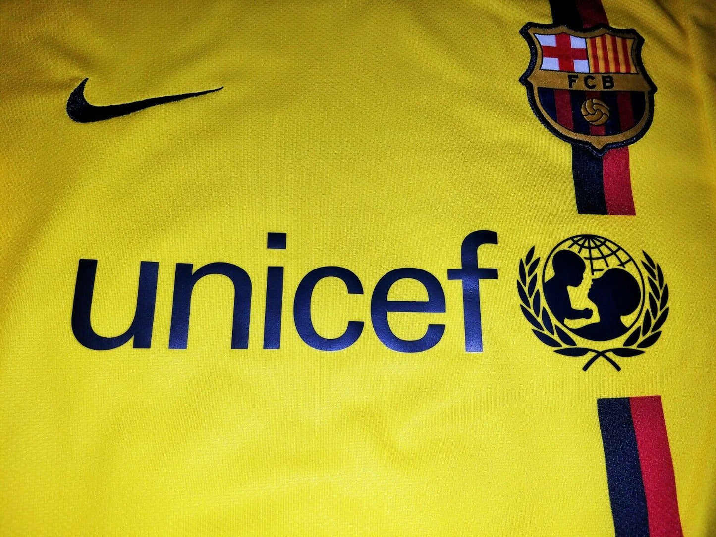 Iniesta Barcelona INIESTAZO TREBLE 2008 2009 Jersey Shirt XL - foreversoccerjerseys