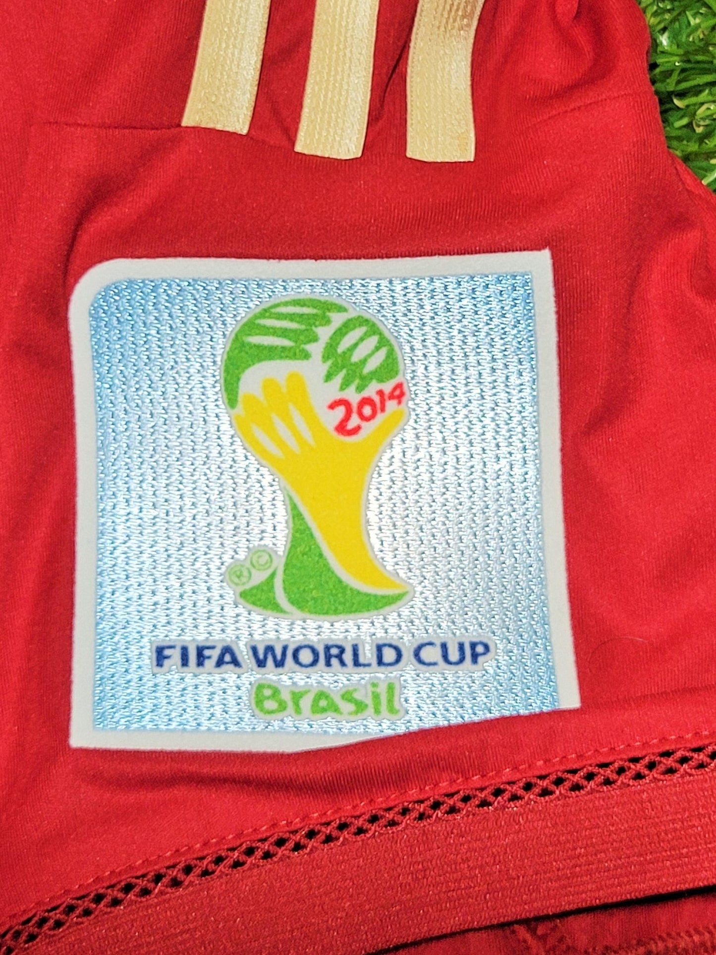 Iniesta Spain 2014 WORLD CUP Adizero Player Issue Soccer Jersey Shirt XL SKU# G85242 Adidas