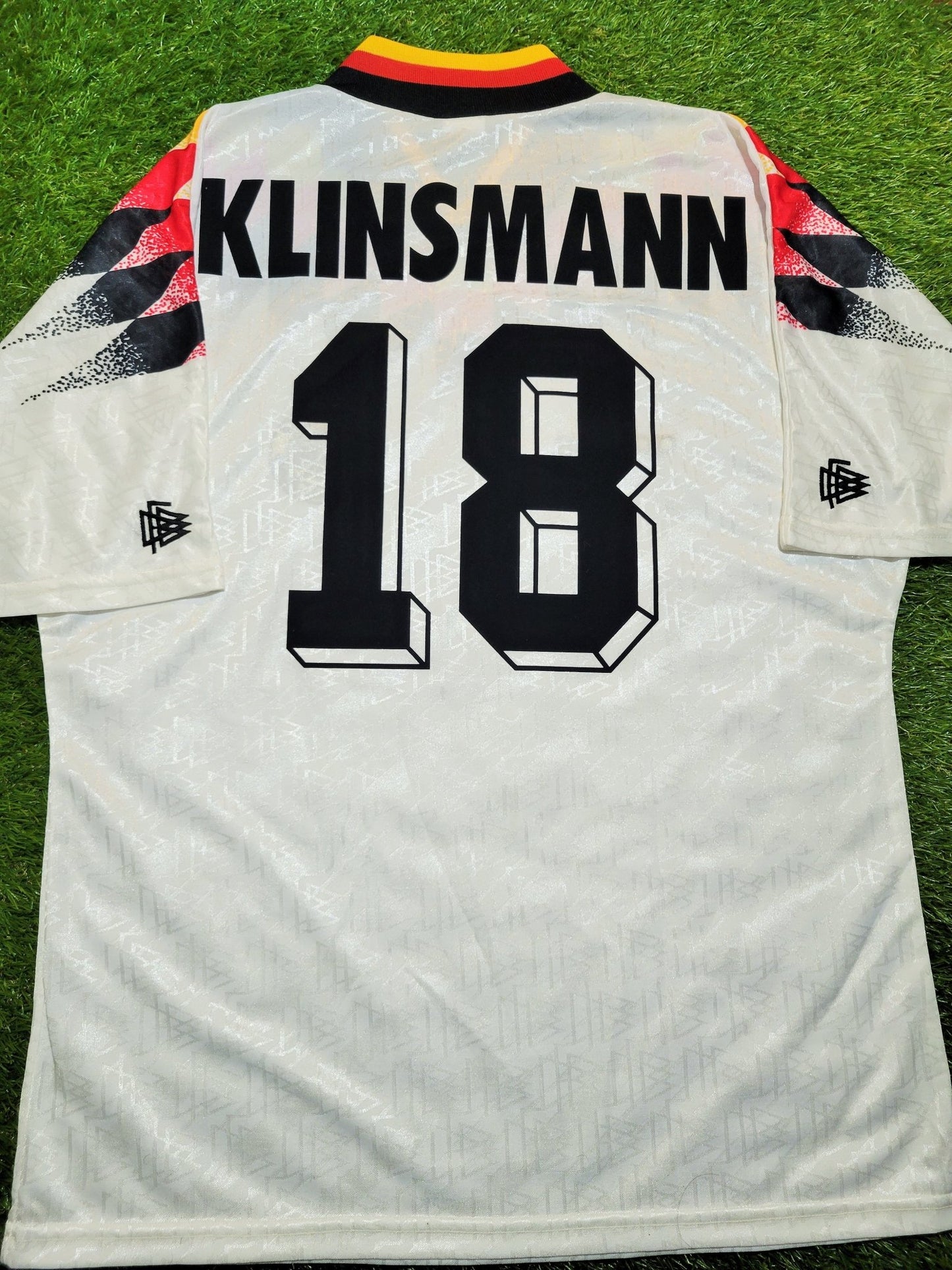 Klinsmann Germany 1994 Home Jersey Shirt Deutschland Trikot L foreversoccerjerseys