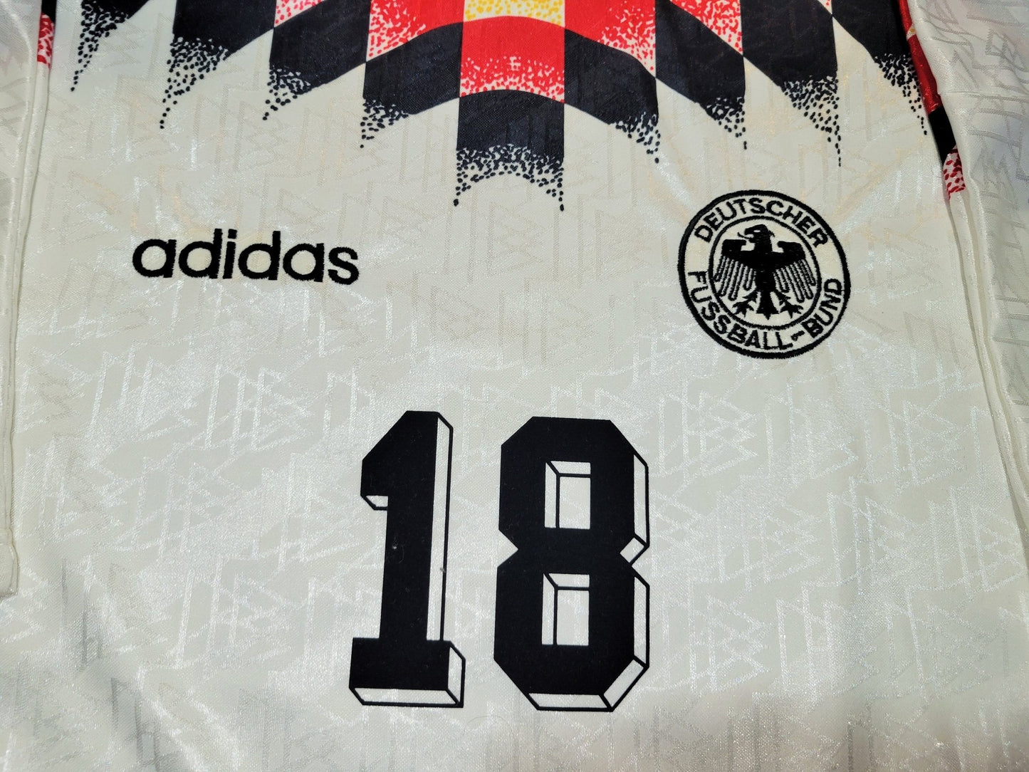 Klinsmann Germany 1994 Home Jersey Shirt Deutschland Trikot XL foreversoccerjerseys