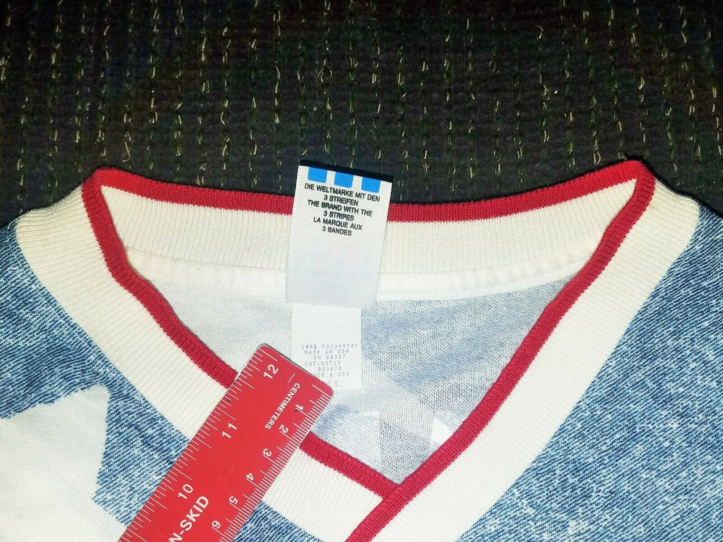 Lalas USA 1994 WC Jersey US Blue Denim Shirt Trikot Maglia XL - foreversoccerjerseys