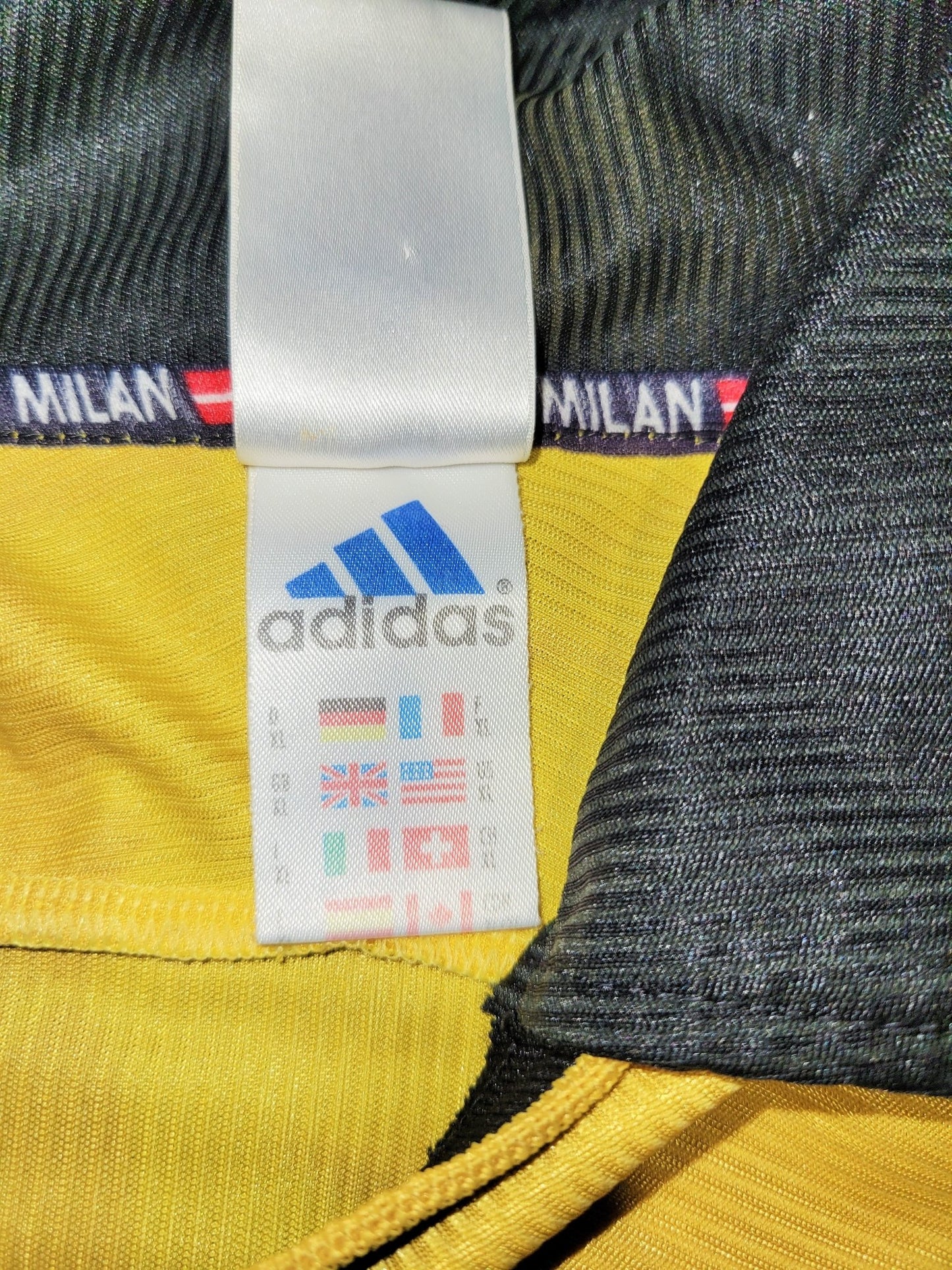 Maldini AC Milan Adidas 1999 2000 Fourth Gold CENTENARY Jersey Shirt Maglia XL Adidas