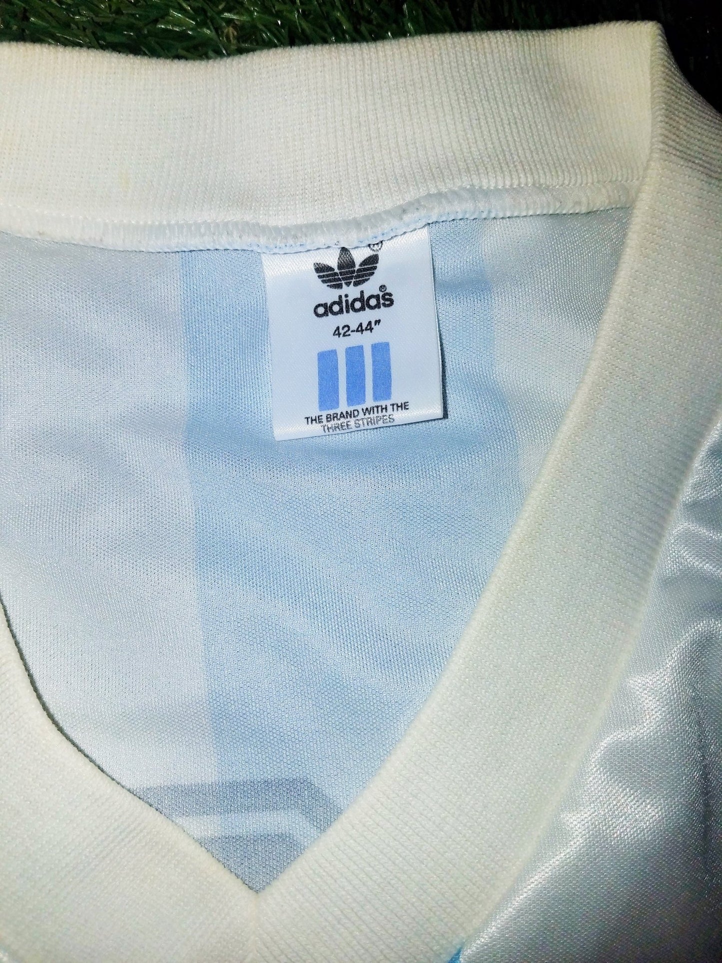 Maradona Argentina Adidas 1990 1991 1992 Home Jersey Shirt Camiseta Maglia L foreversoccerjerseys