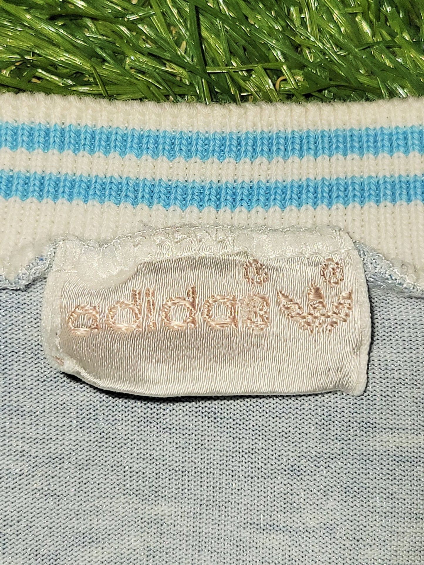 Maradona Argentina Adidas 1990 WORLD CUP Home Soccer Jersey Shirt M Adidas