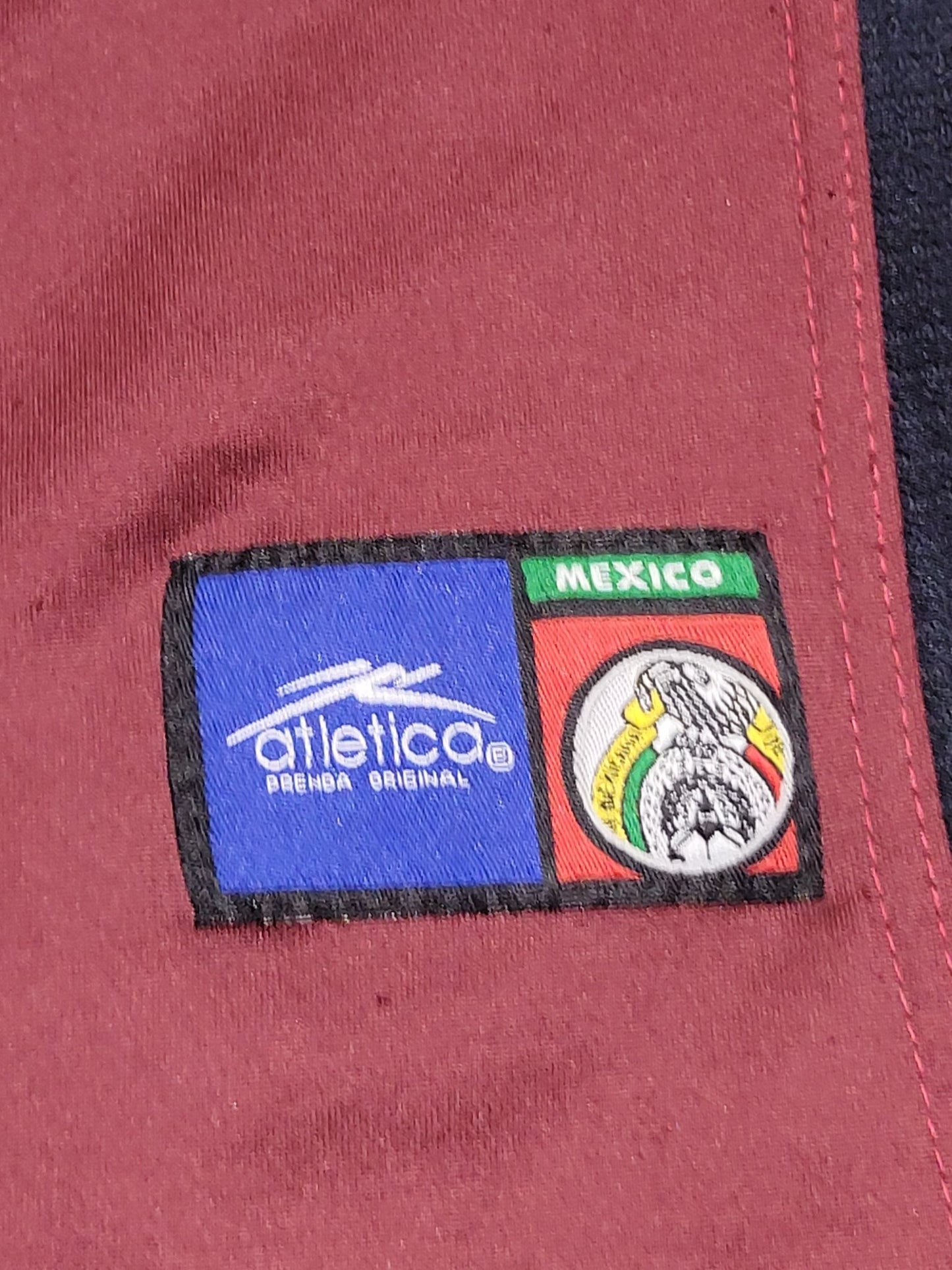 Marquez Mexico Altletica 2002 Soccer Third Jersey Camiseta L Adidas