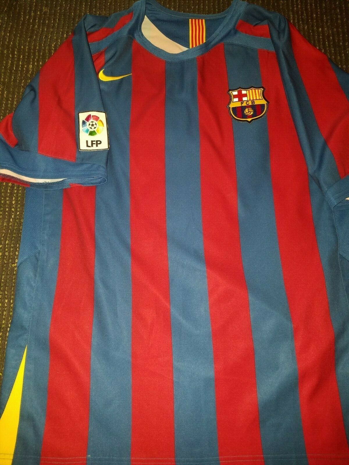 Messi Barcelona 2005 2006 Jersey Shirt Camiseta Maglia Trikot XL - foreversoccerjerseys