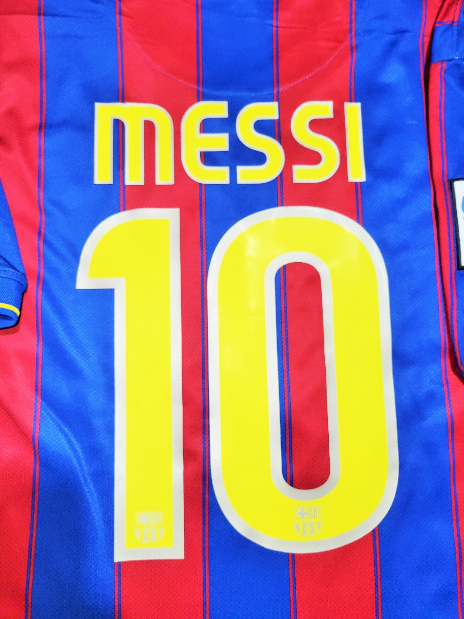 Messi Barcelona 2009 2010 Home Jersey Shirt Camiseta XL SKU# 343808-496 Nike