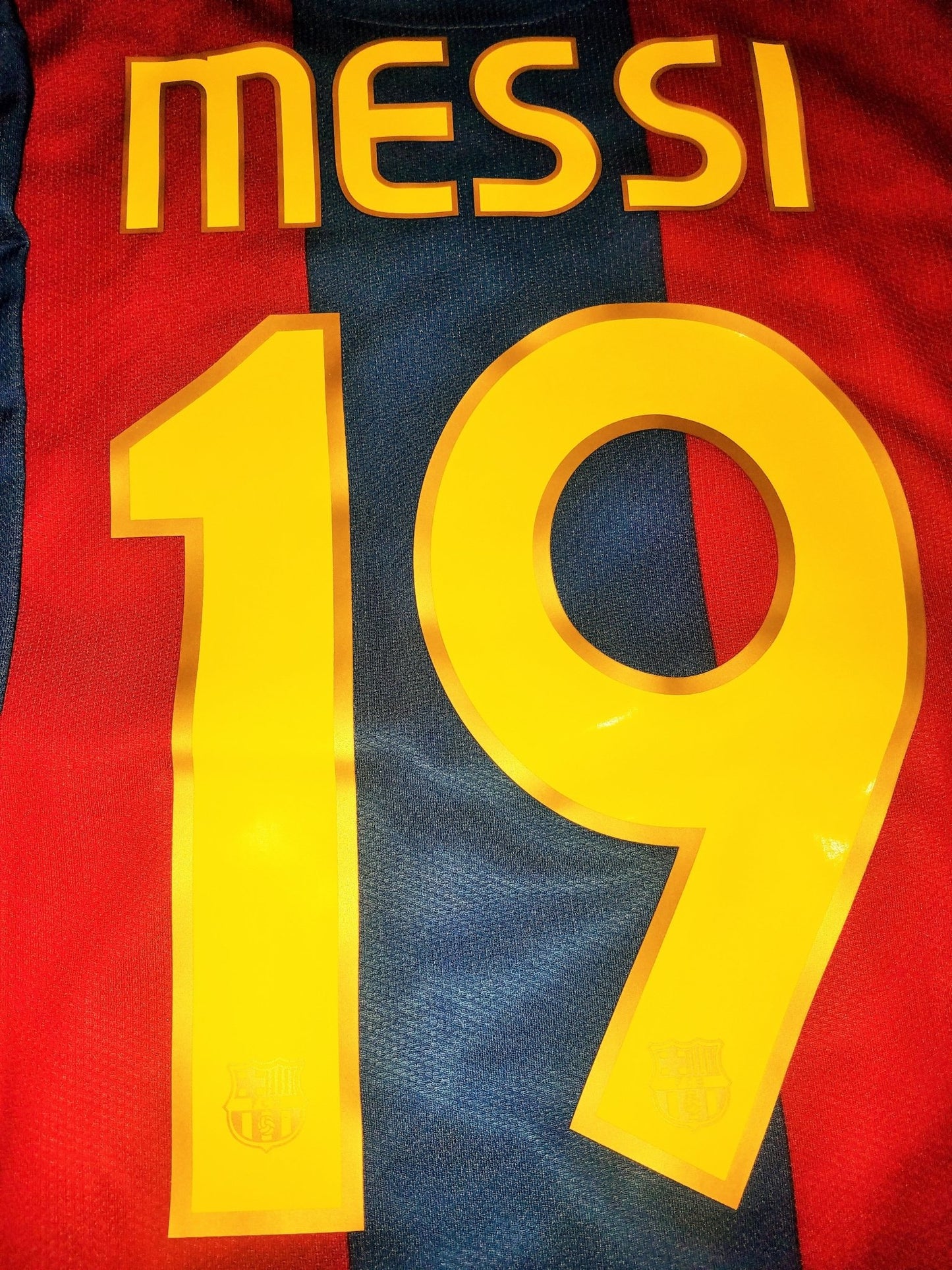 Messi Barcelona Anniversary Jersey 2007 2008 Shirt Camiseta Maglia BNWT XL SKU# 237741-655 foreversoccerjerseys