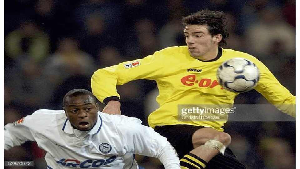 Metzelder Borussia Dortmund MATCH WORN 2003 2004 Jersey SpielerTrikot XXL - foreversoccerjerseys