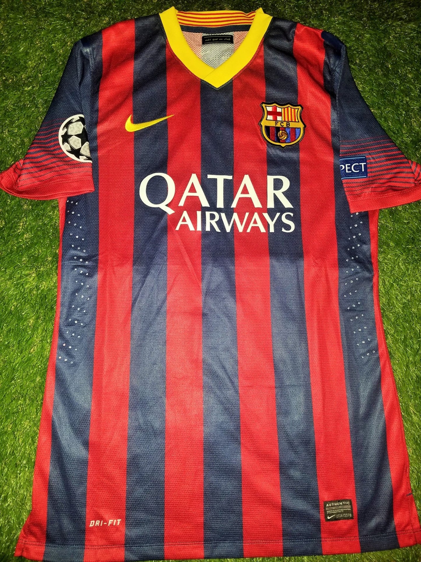 Neyman MATCH WORN DEBUT SEASON 2013 2014 Jersey M foreversoccerjerseys