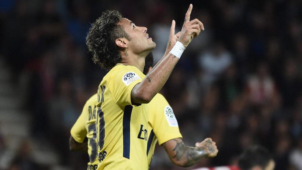 Neymar PSG Paris Saint Germain DEBUT SEASON 2017 2018 Yellow Away Jersey Shirt Maillot BNWT XL SKU# 847268-720 foreversoccerjerseys