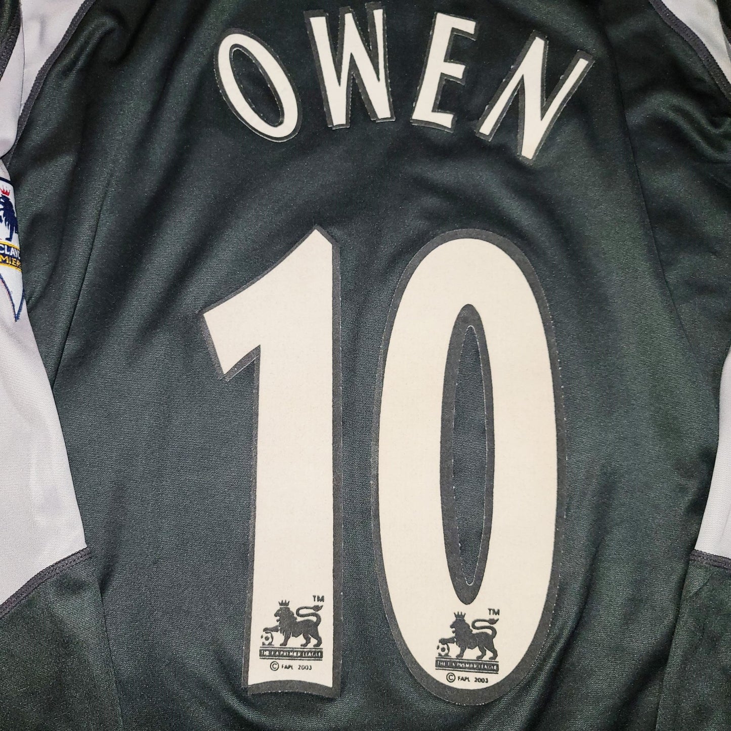 Owen Liverpool 2002 2003 2004 Away Third Reebok Jersey Shirt Camiseta XL foreversoccerjerseys