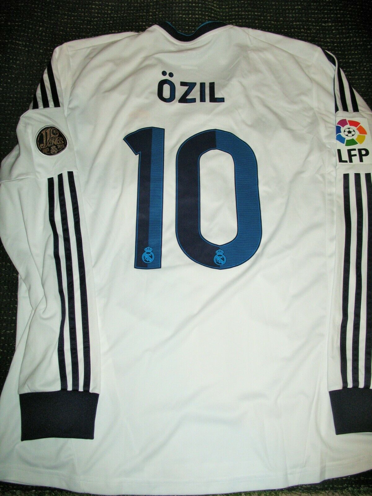 Ozil Real Madrid 2012 2013 Long Sleeve Jersey Camiseta Shirt
