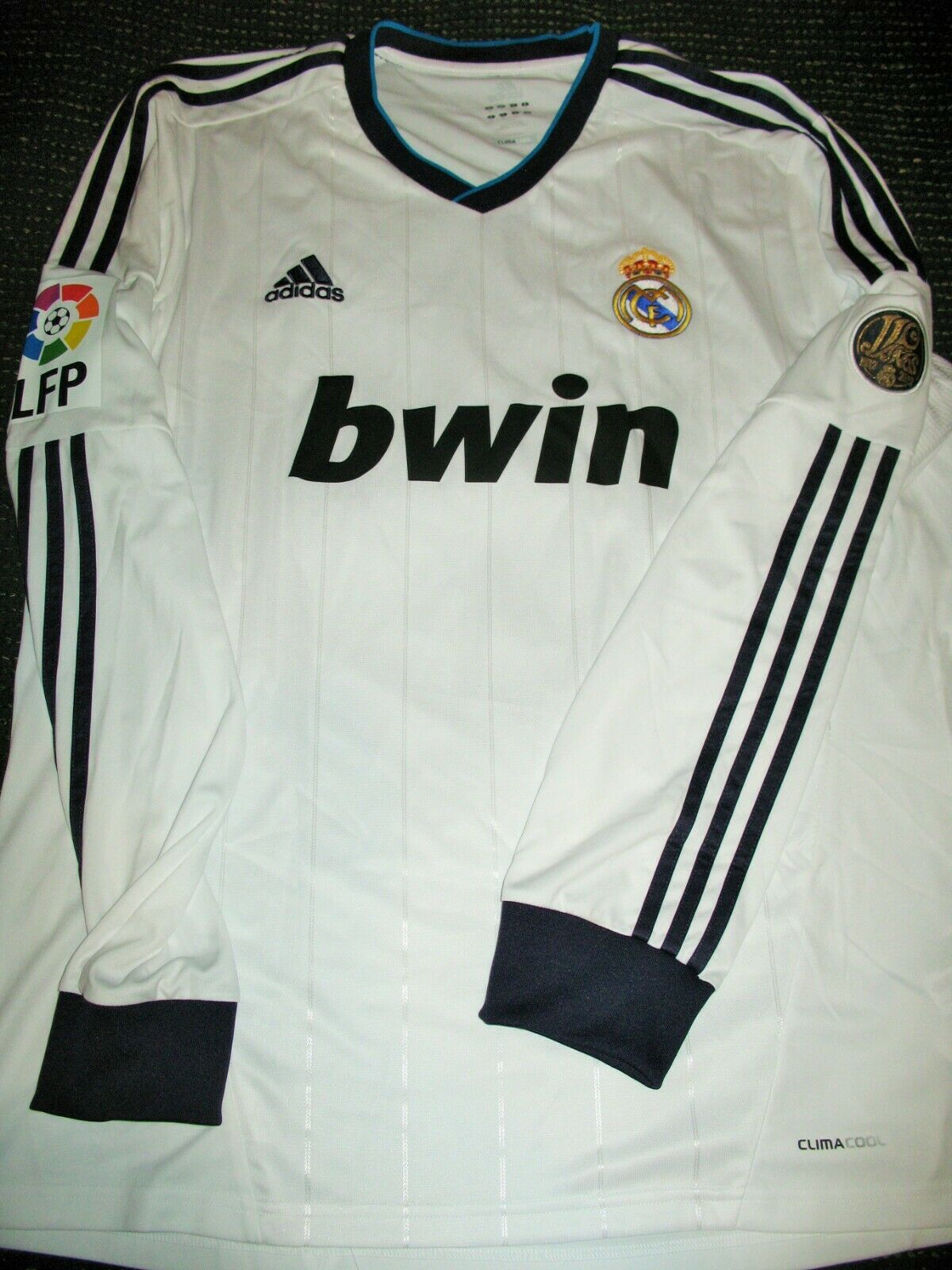 Ozil Real Madrid 2012 2013 Long Sleeve Jersey Camiseta Shirt Trikot XL - foreversoccerjerseys