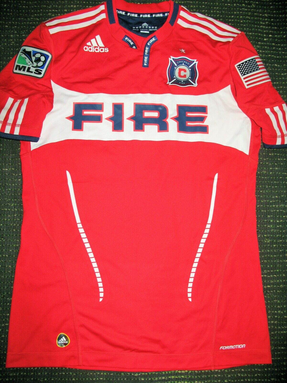 Pardo Chicago Fire MATCH WORN AUTOGRAPH 2011 2012 Jersey Camiseta - foreversoccerjerseys