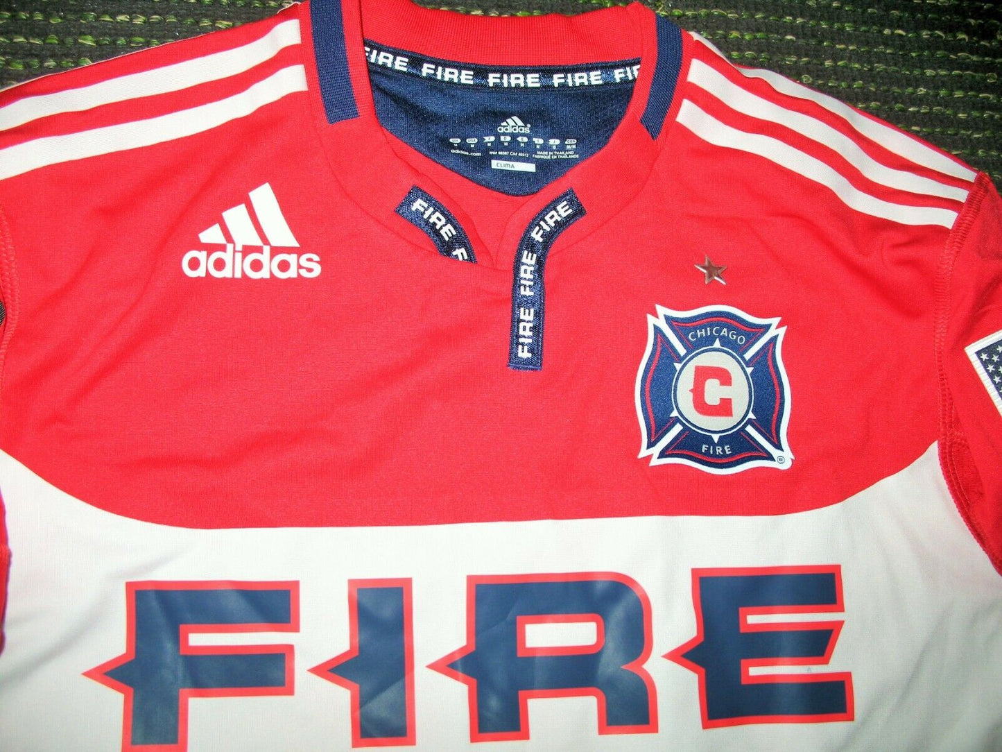 Pardo Chicago Fire MATCH WORN AUTOGRAPH 2011 2012 Jersey Camiseta - foreversoccerjerseys