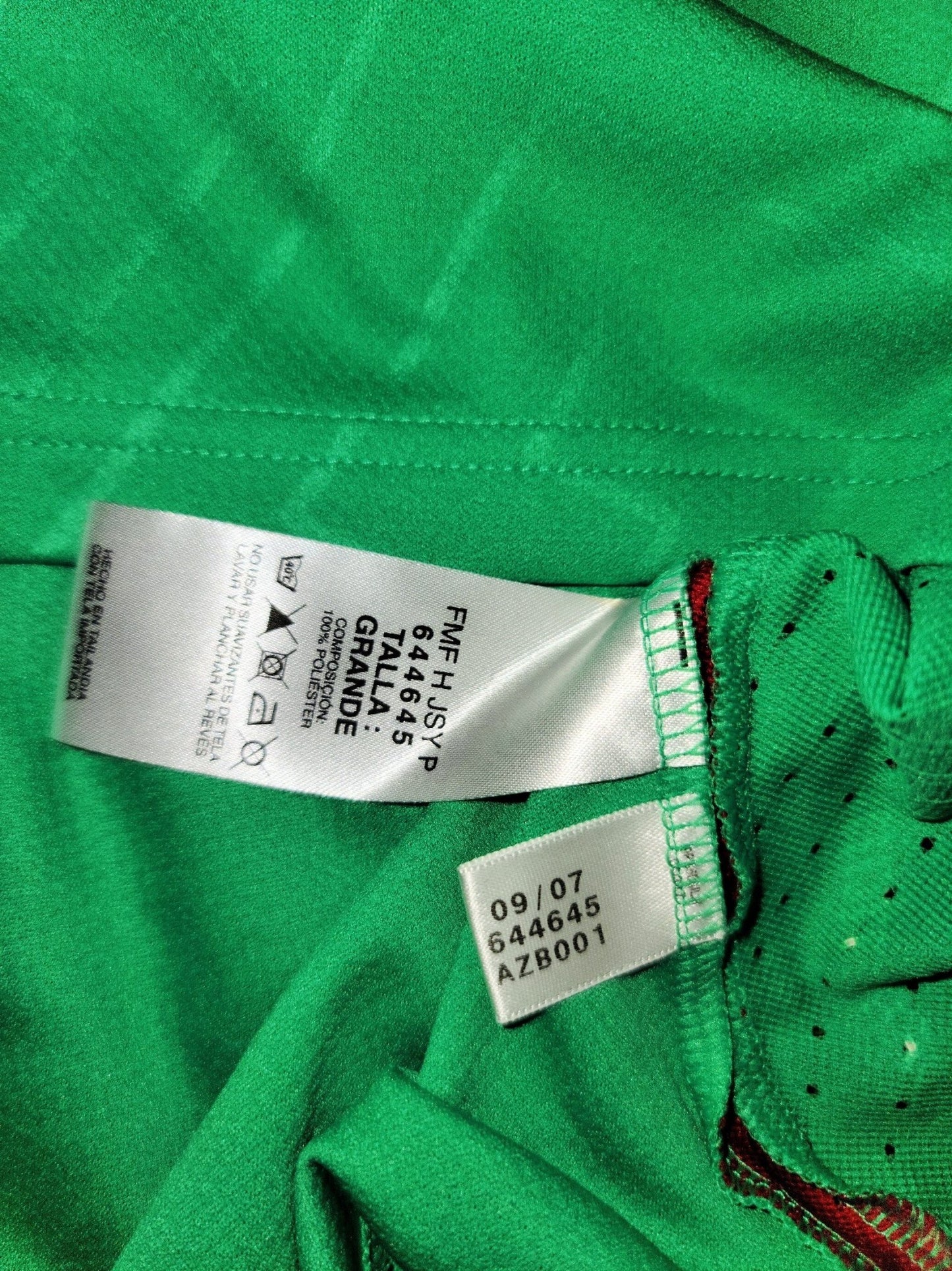 Pardo Mexico 2008 2009 FORMOTION PLAYER ISSUE Jersey Shirt Camiseta L SKU# 644645 AZB001 foreversoccerjerseys