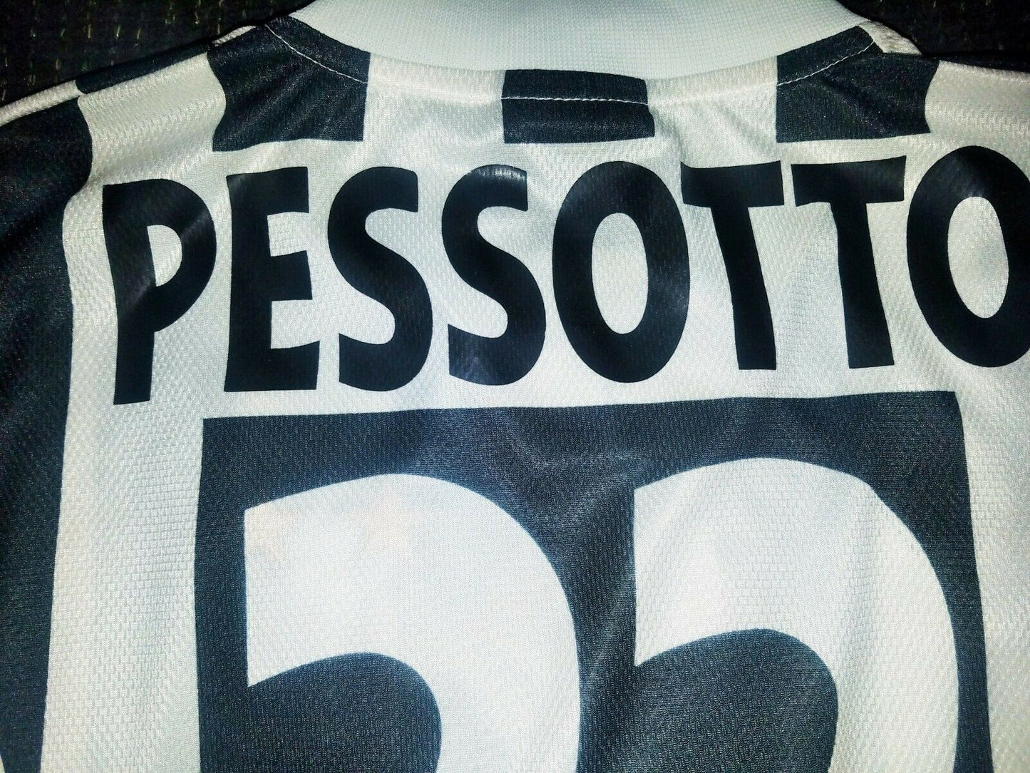 Pessotto Juventus MATCH WORN UEFA 1996 1997 Jersey Shirt Maglia XL - foreversoccerjerseys